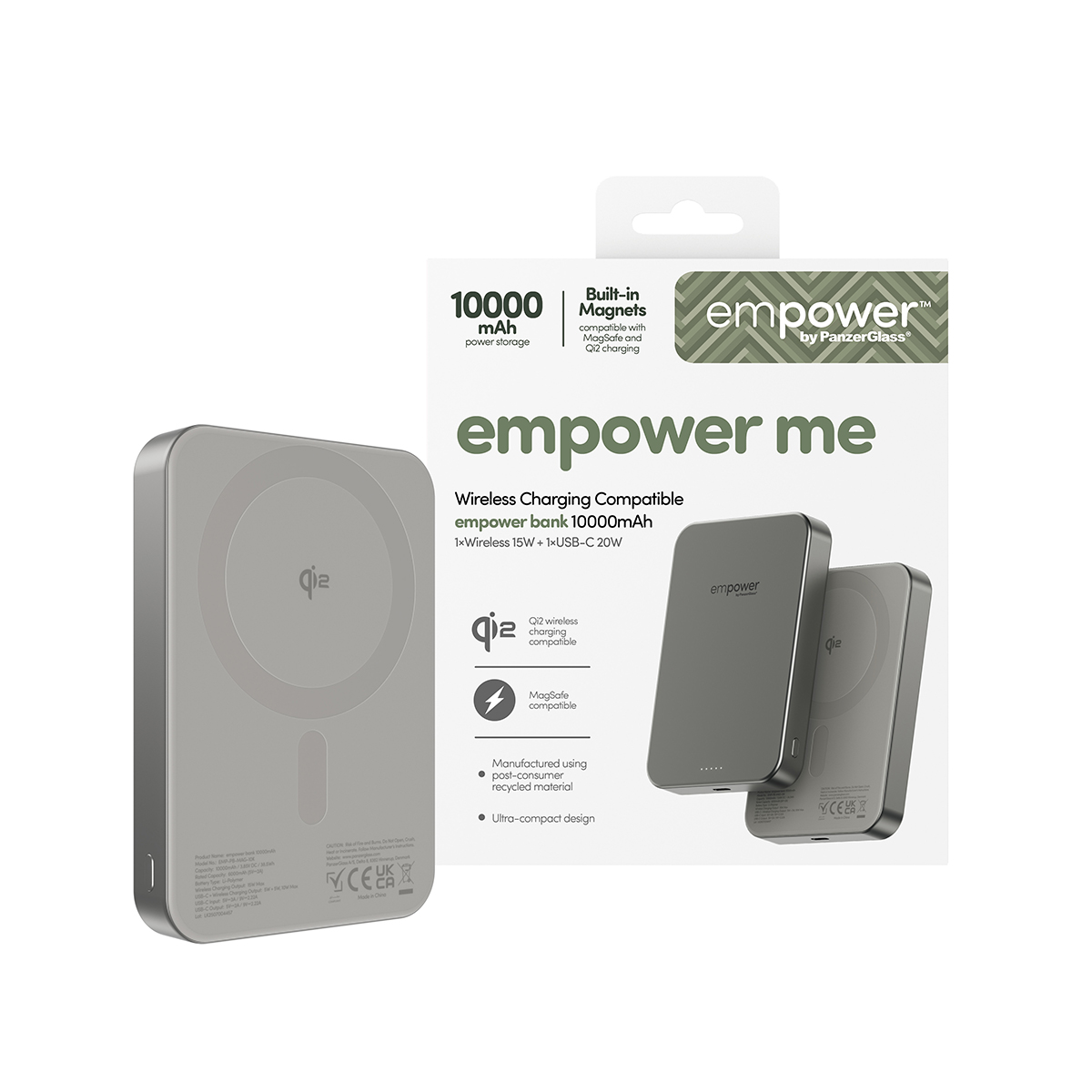 EMPOWER BANK 10000MAH TITANIUM