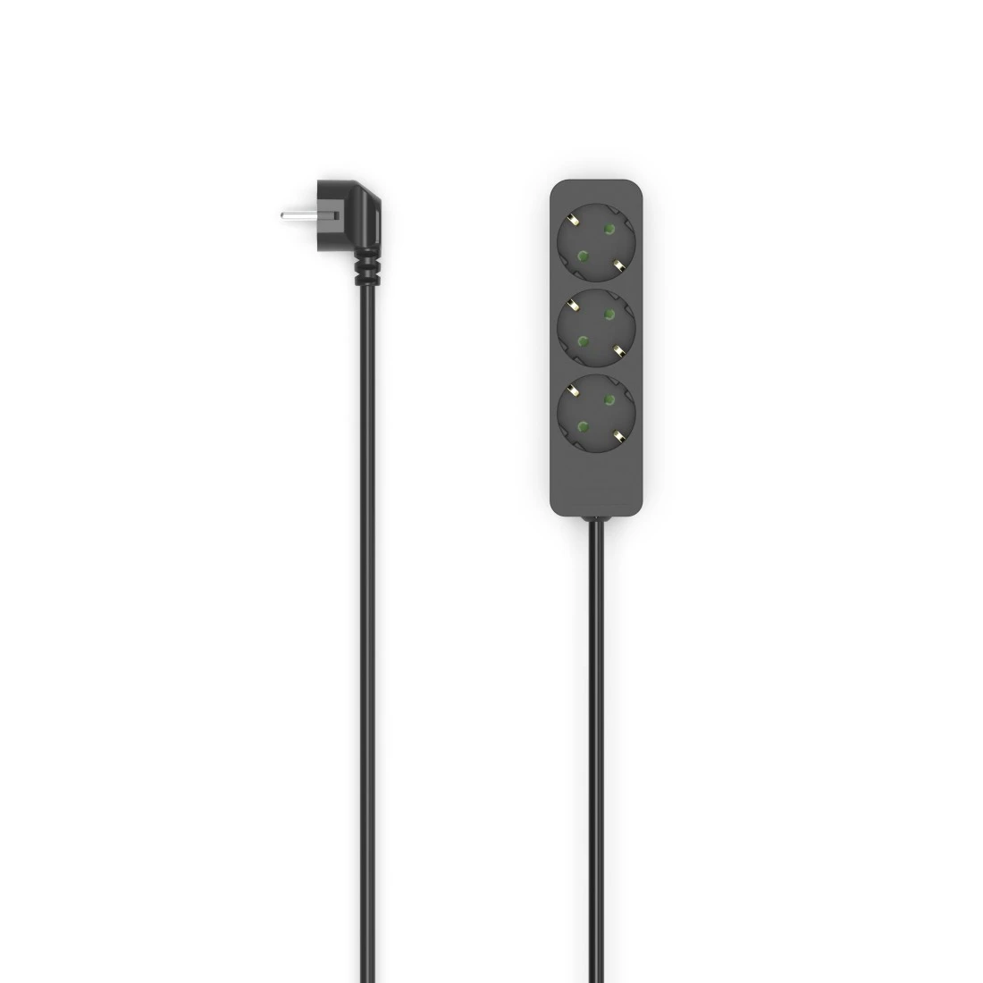 hama 3-fach Steckdosenleiste 1,4 m schwarz