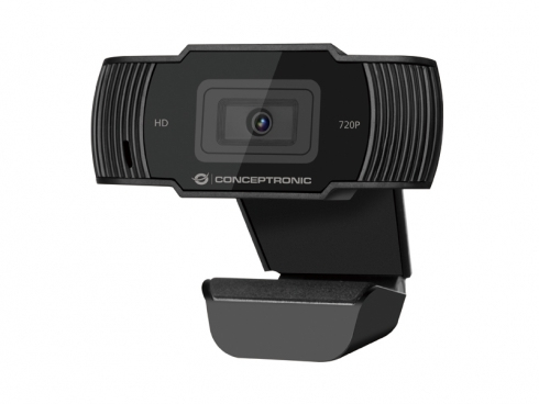 CONCEPTRONIC Webcam USB-A2.0 68° 720P/30Hz HD +Mikro sw