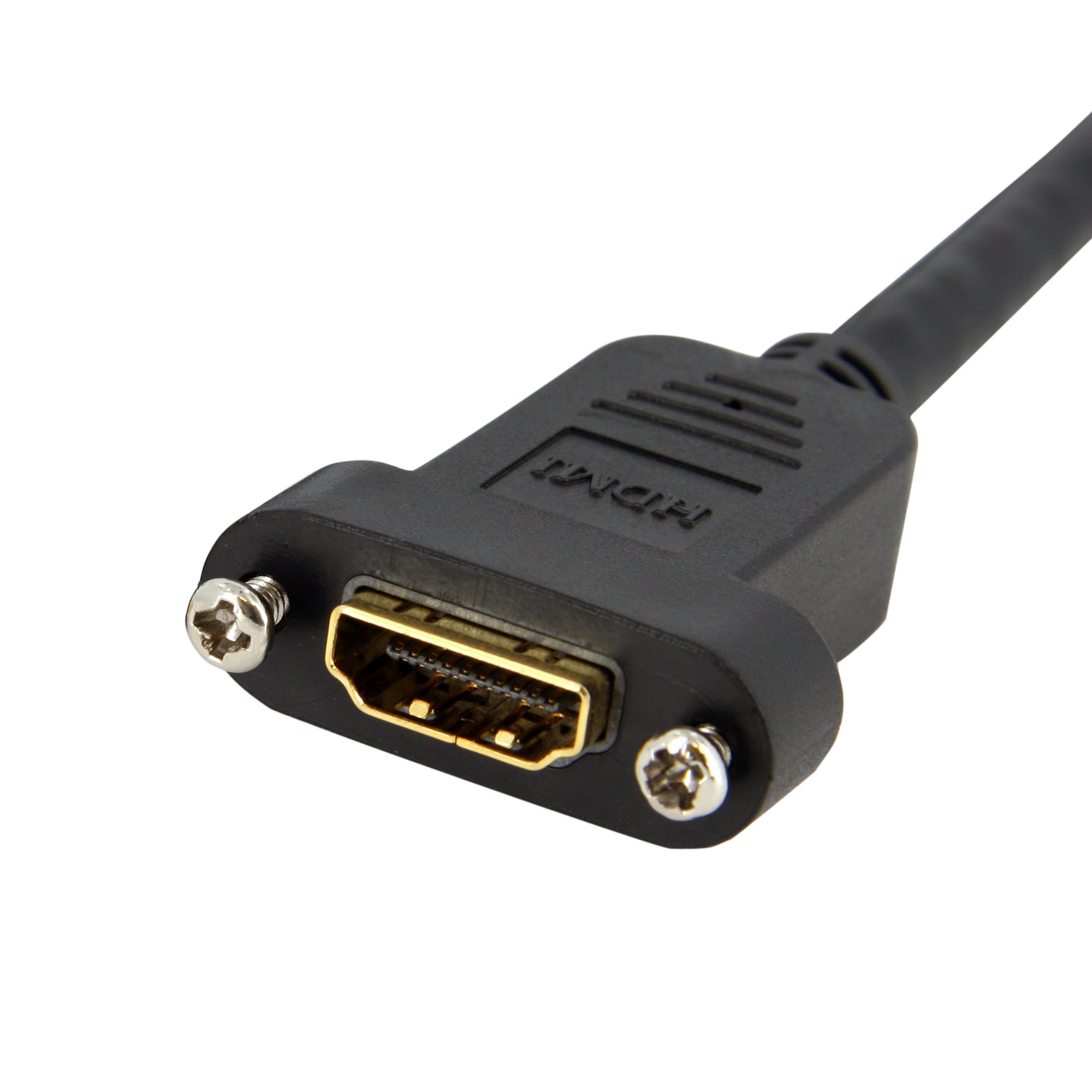StarTech.com 90cm HDMI Kabel Panelmontage Schwarz