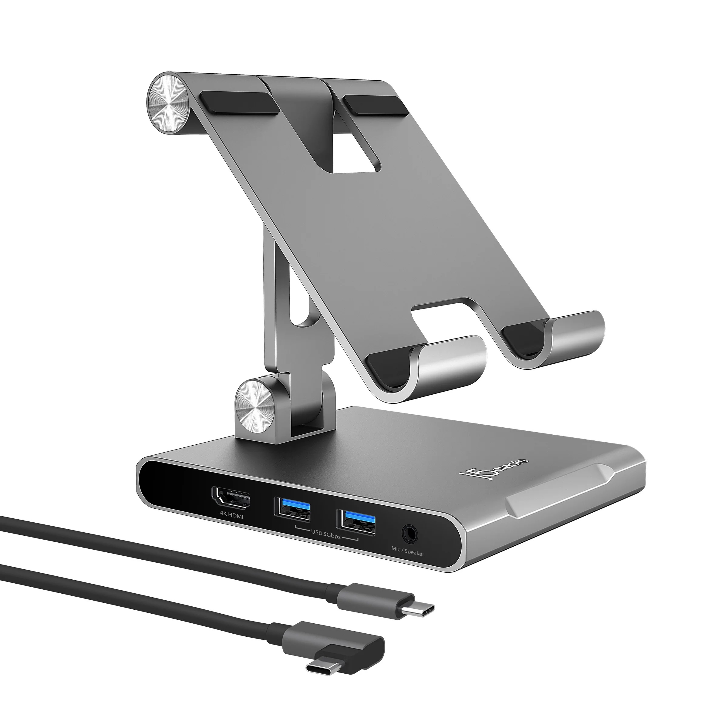 MULTI-ANGLE STAND WITH DOCKING STATION FOR IPAD PRO SPACE GREY