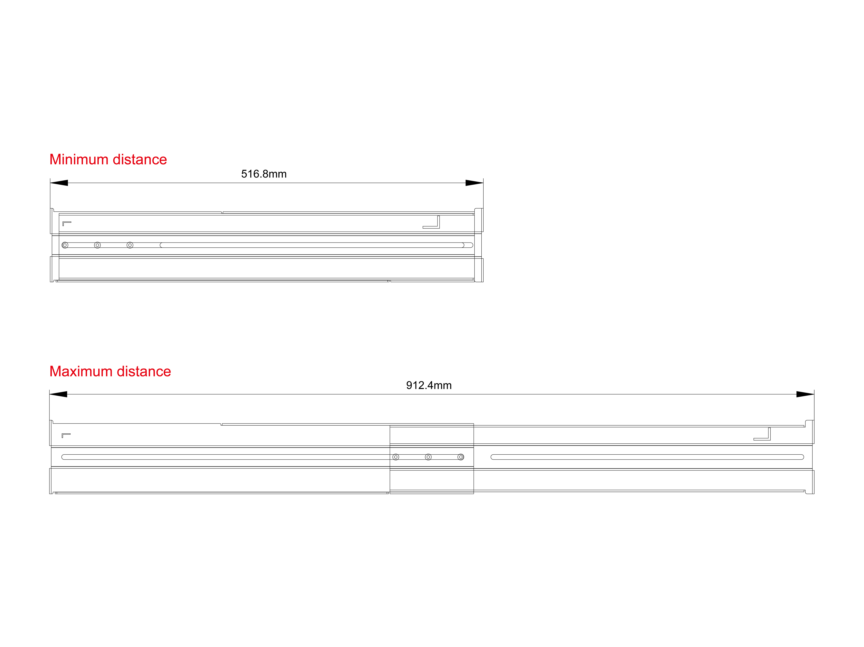 CONCEPTRONIC Rackmount Rail-Kit 2U gr