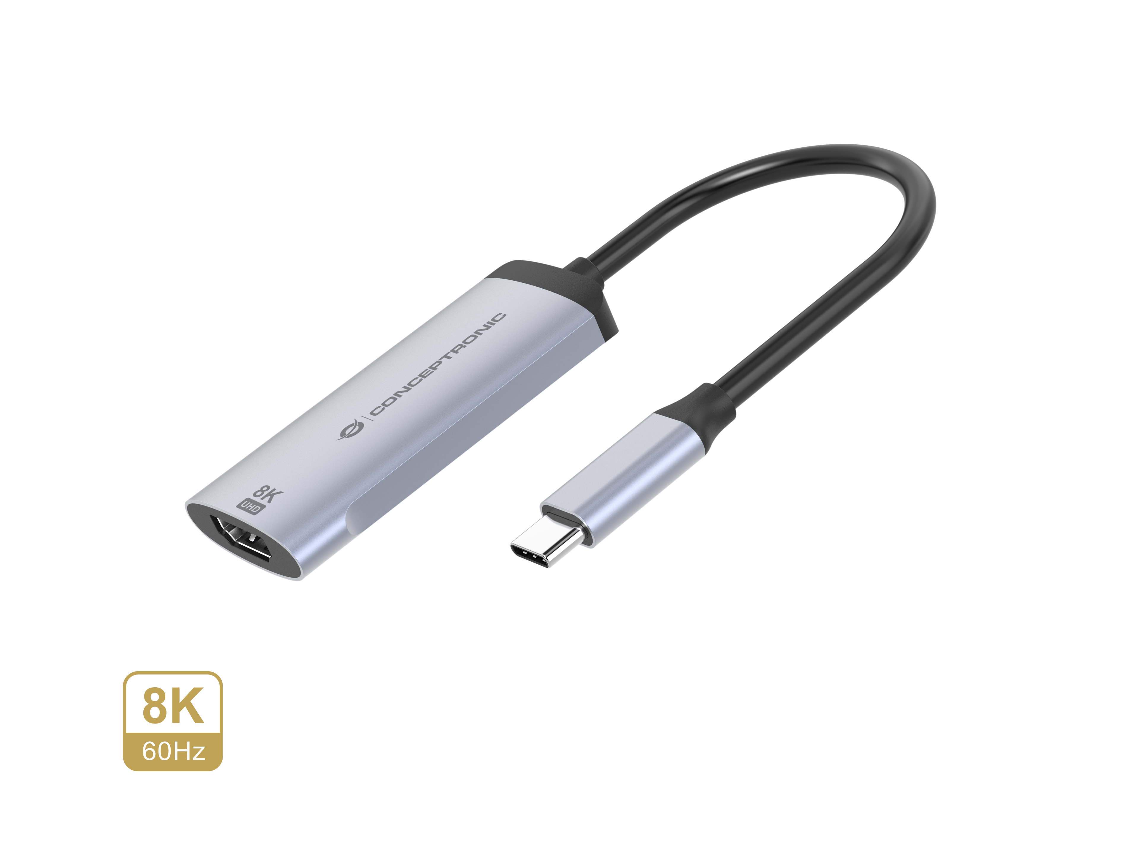 CONCEPTRONIC Adapter USB-C3.2->HDMI2.1 8K/60Hz 0.15m gr