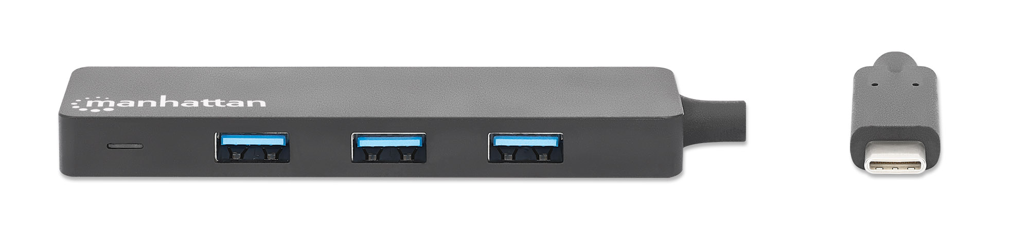 MANHATTAN 4-Port USB 3.2 Gen 1 Hub C-Stecker auf 4x A-Buchse