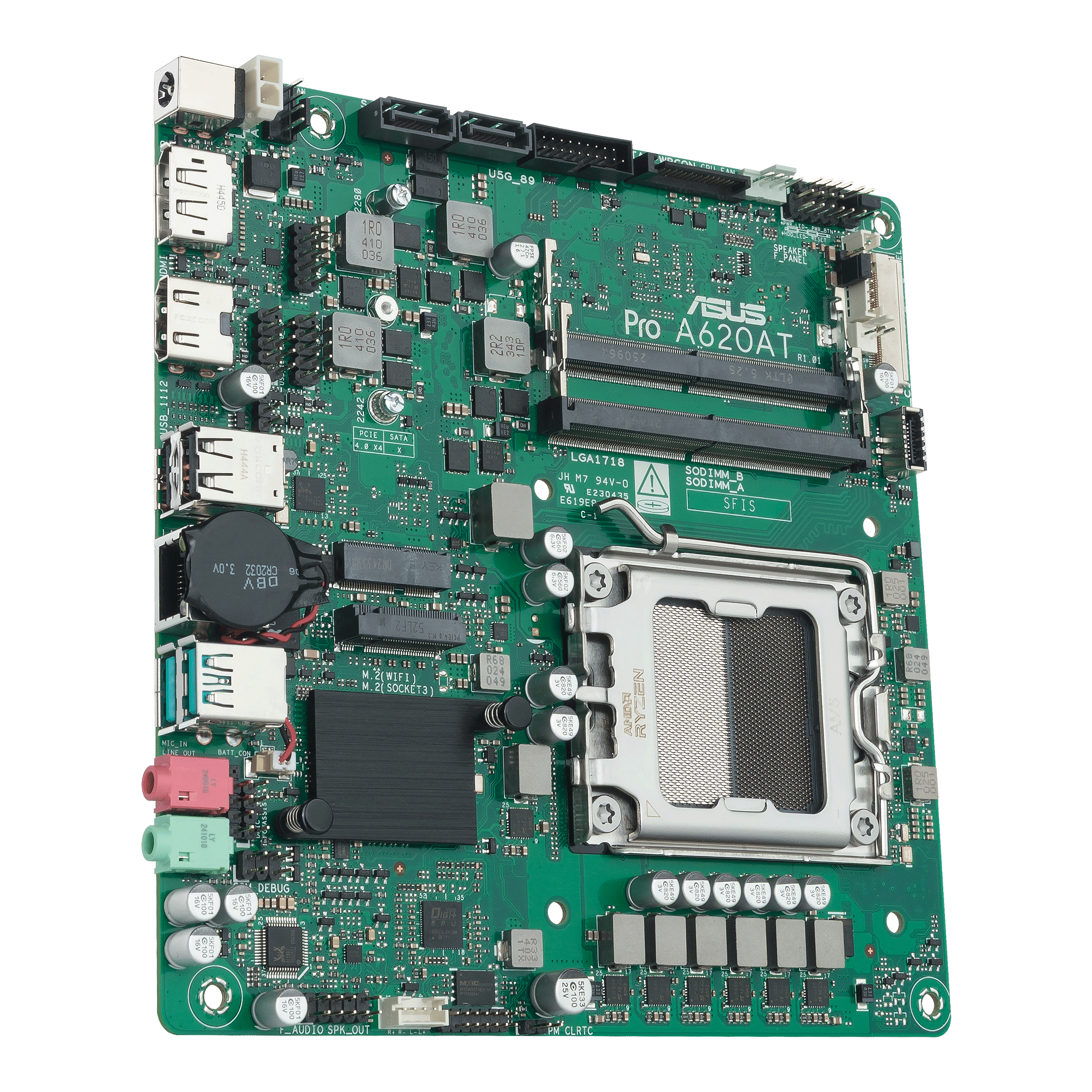 ASUS PRO A620AT-CSM (AMD,AM5,DDR5,mATX)