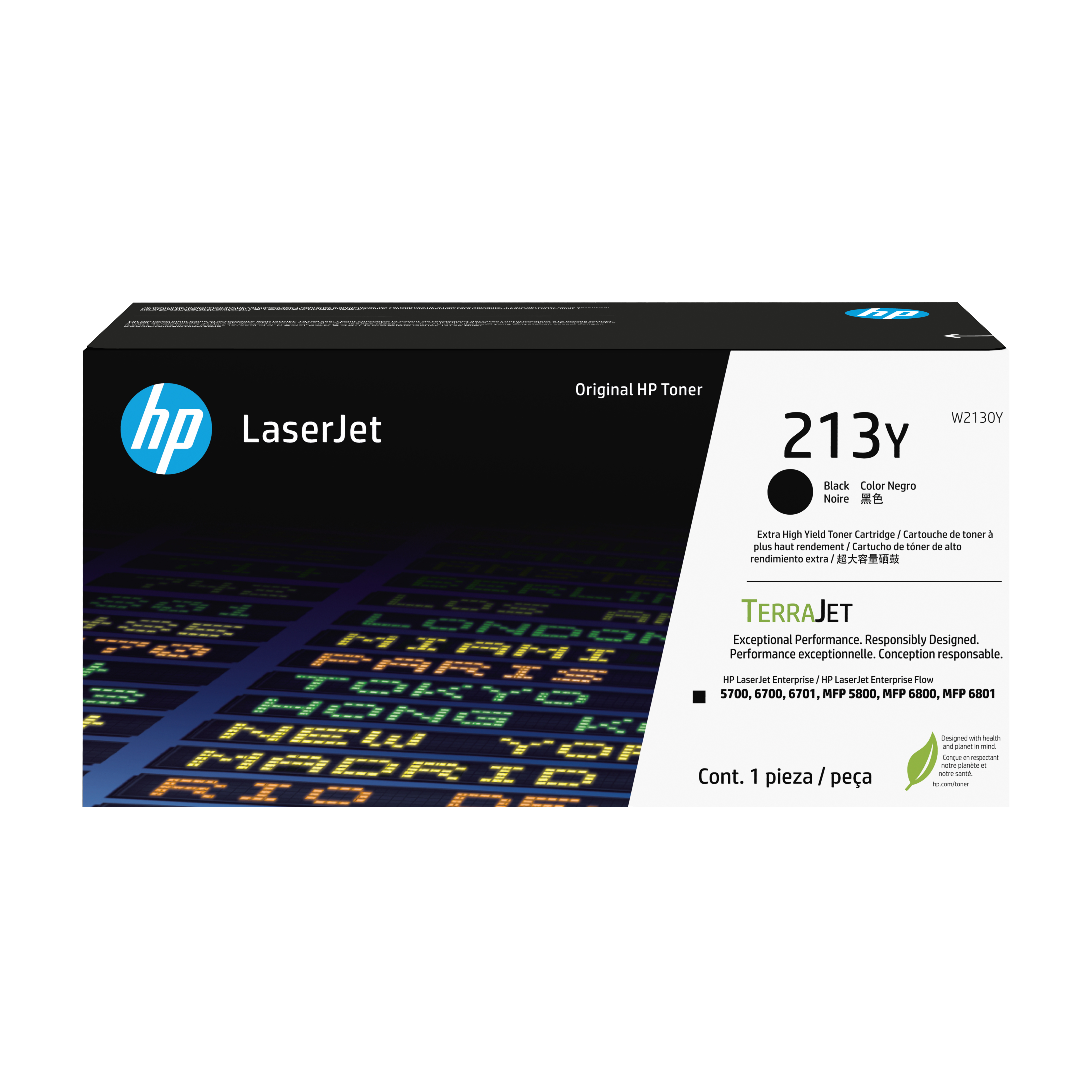 HP 213Y (W2130Y) schwarz Tonerkartusche