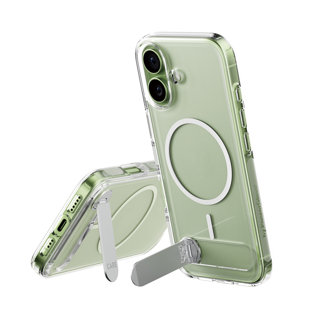 CARE BY FEATURE CASE TRANSPAREN W. KICKSTAND IPHONE 17
