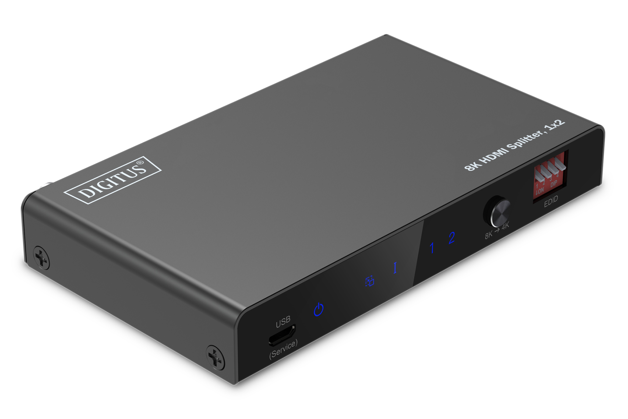 8K HDMI SPLITTER 1X2 8K/60HZ (4:4:4) EDID CONTROL