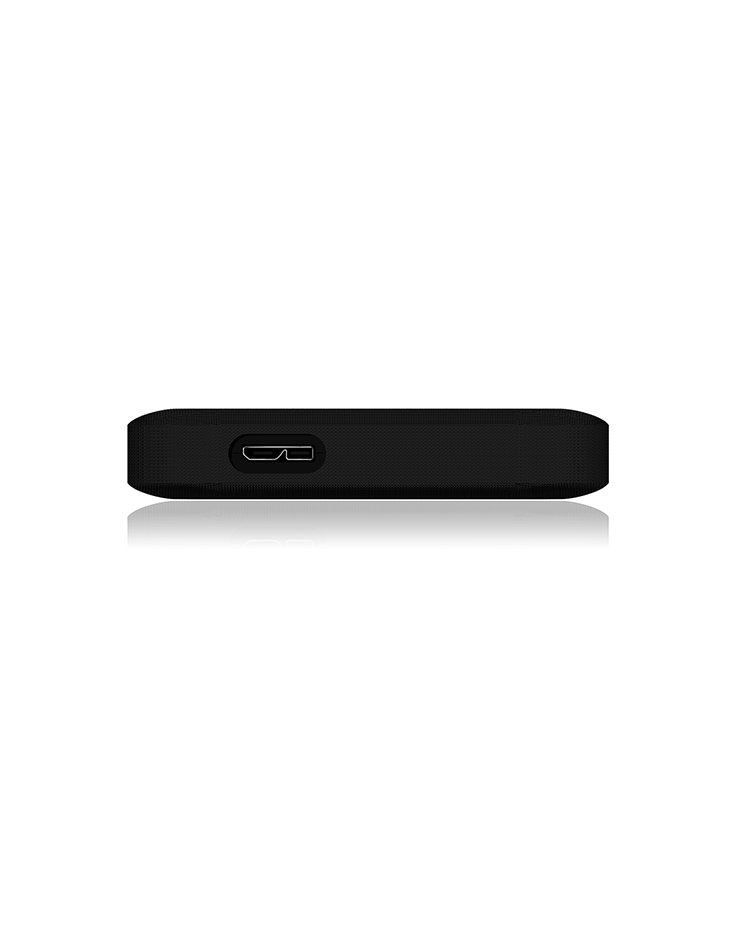 Geh. IcyBox USB 3.0 2,5 SATA3 HDD/SSD -> PC/MAC Silikon sw retail