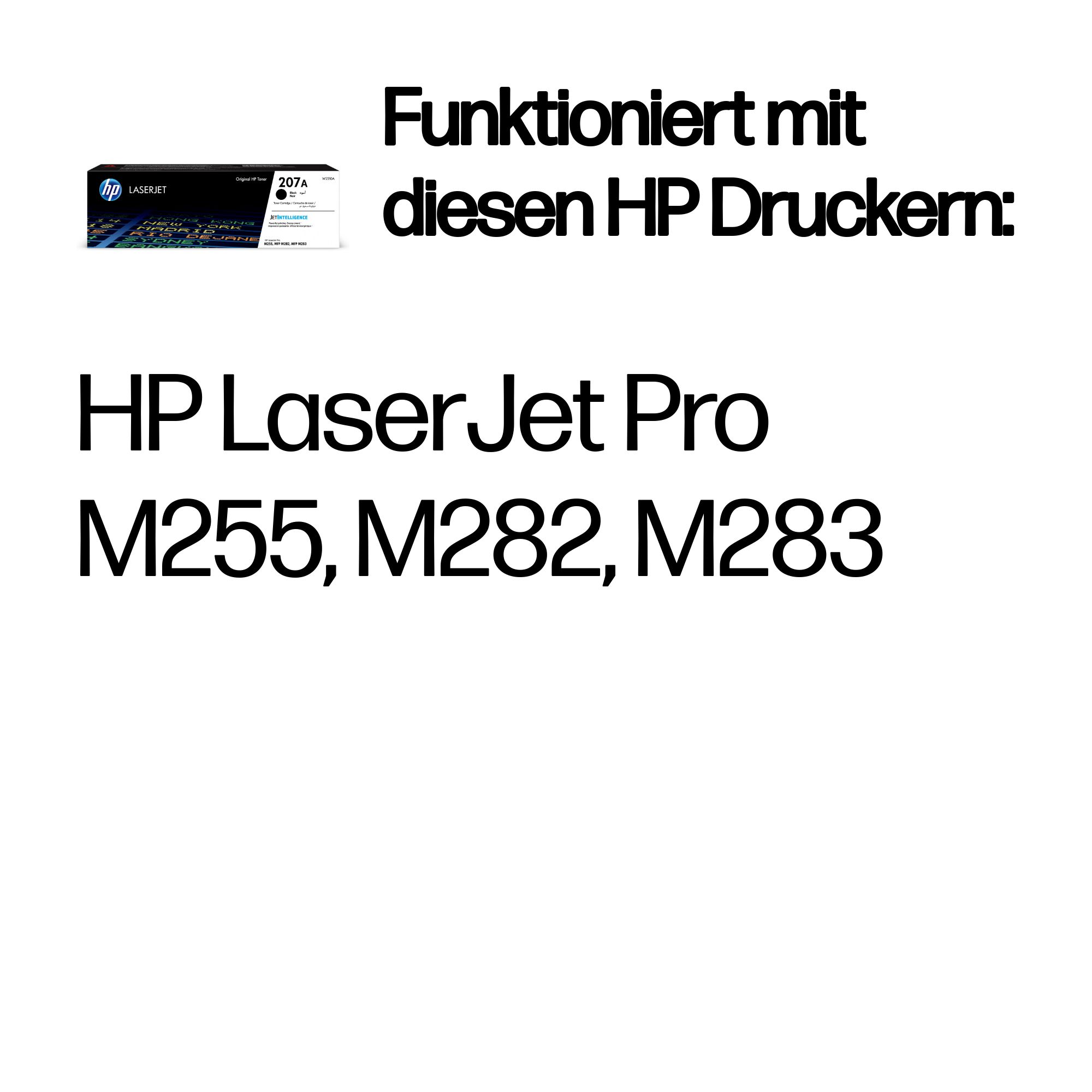 HP 207A Schwarz LaserJet Tonerpatrone