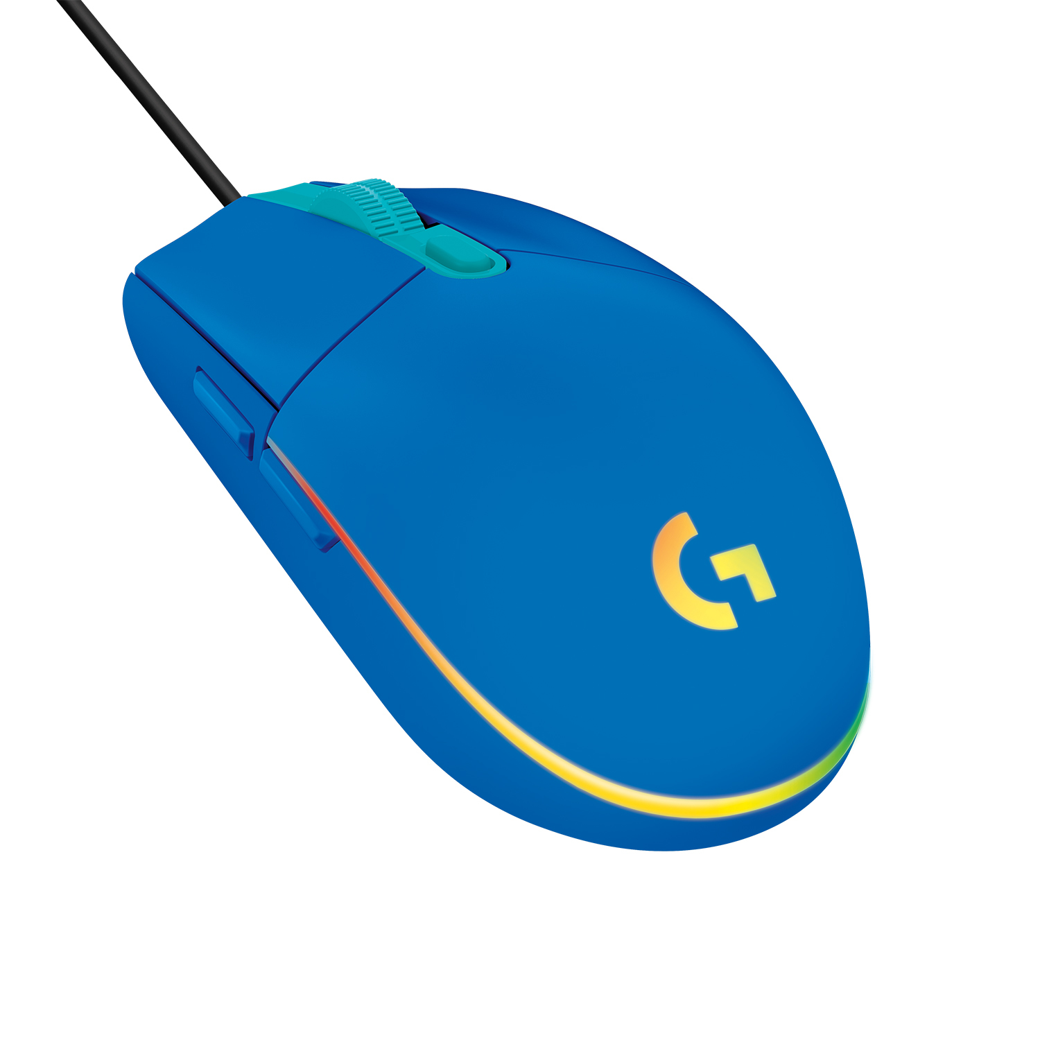 LOGITECH Gaming Mouse G203 LIGHTSYNC Mouse optical 6 buttons wired USB blue