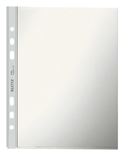 LEITZ Prospekthüllen 4795 DIN A5 transparent genarbt 0,08 mm, 100 St.