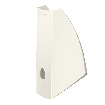 LEITZ Stehsammler WOW 52771001 perlweiss Kunststoff, DIN A4, 1 St.