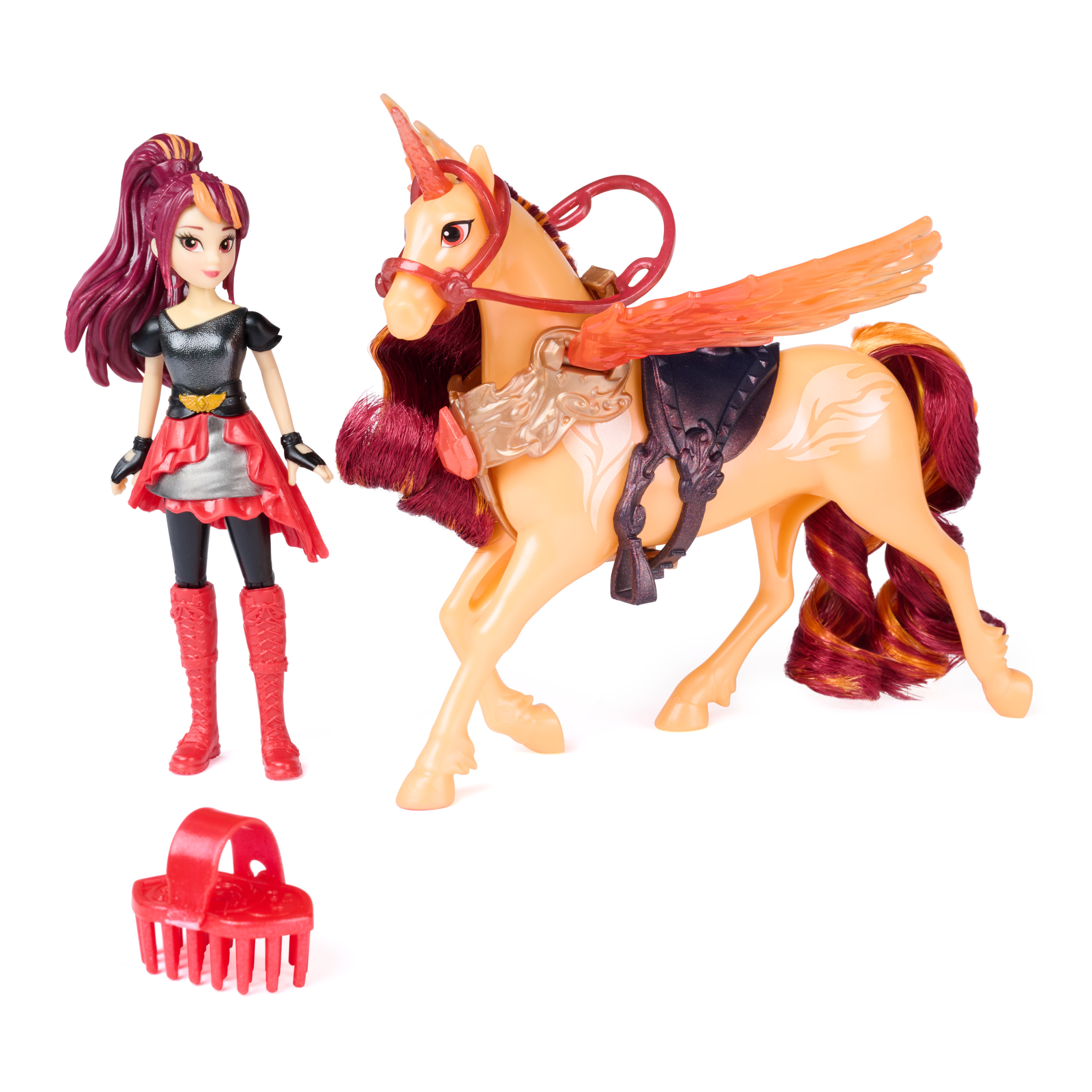 Unicorn Academy - Wing Magic Valentina & Cinder Spielset, Spielfigur