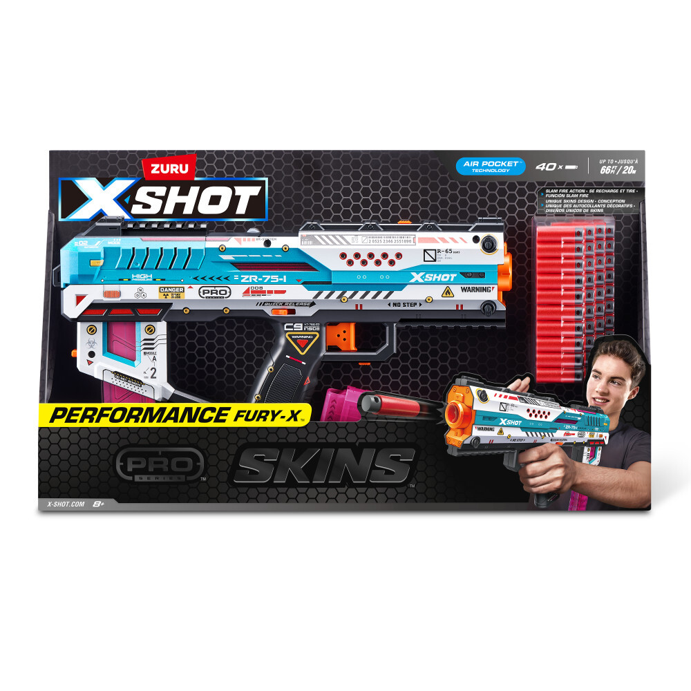 XSHOT Skins Fury-X, Dartblaster