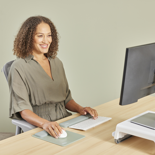 Fellowes Breyta Handgelenkauflage 100142573 Silikon Salbei