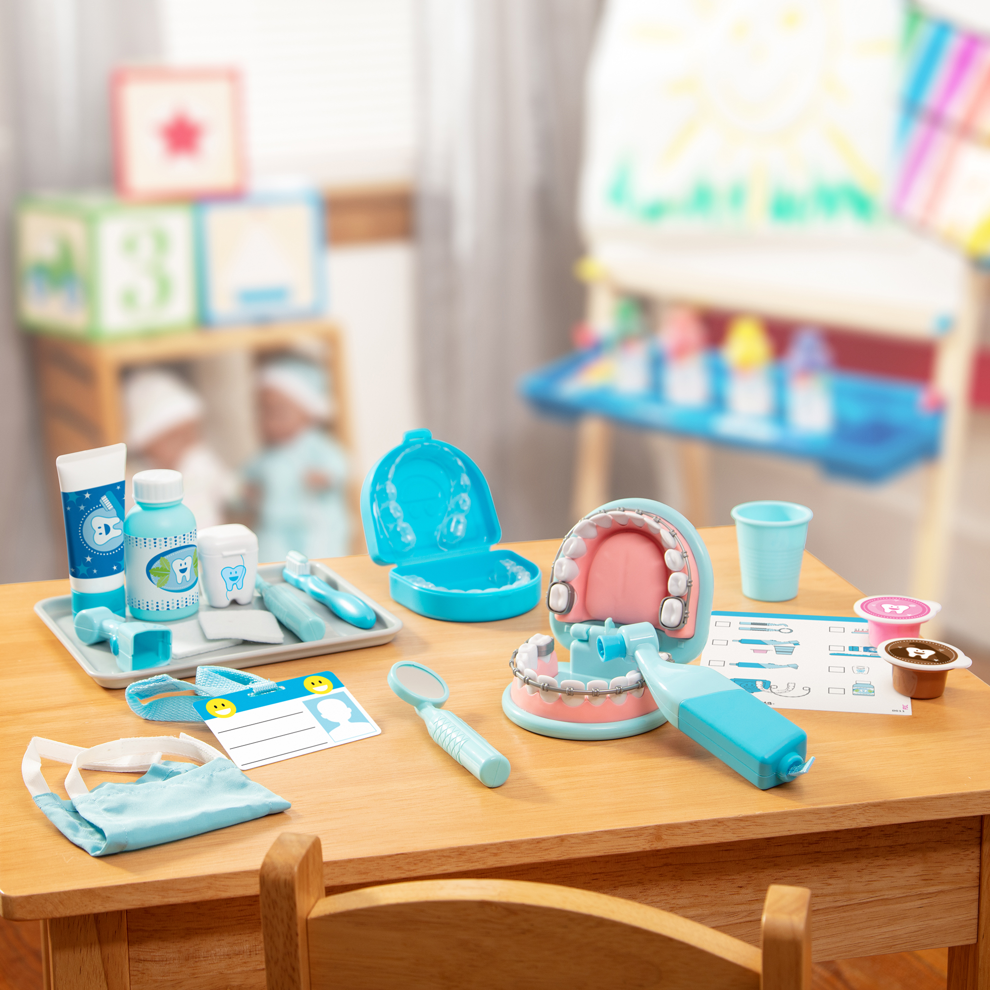 Melissa & Doug - Super Smile Zahnarzt Set, Rollenspiel