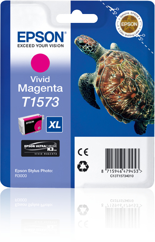 EPSON T1573XL (Schildkröte) magenta Druckerpatrone
