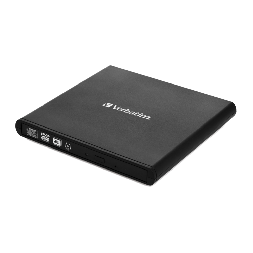 Verbatim Mobile DVD ReWriter USB 2.0 (Light Version) 53504