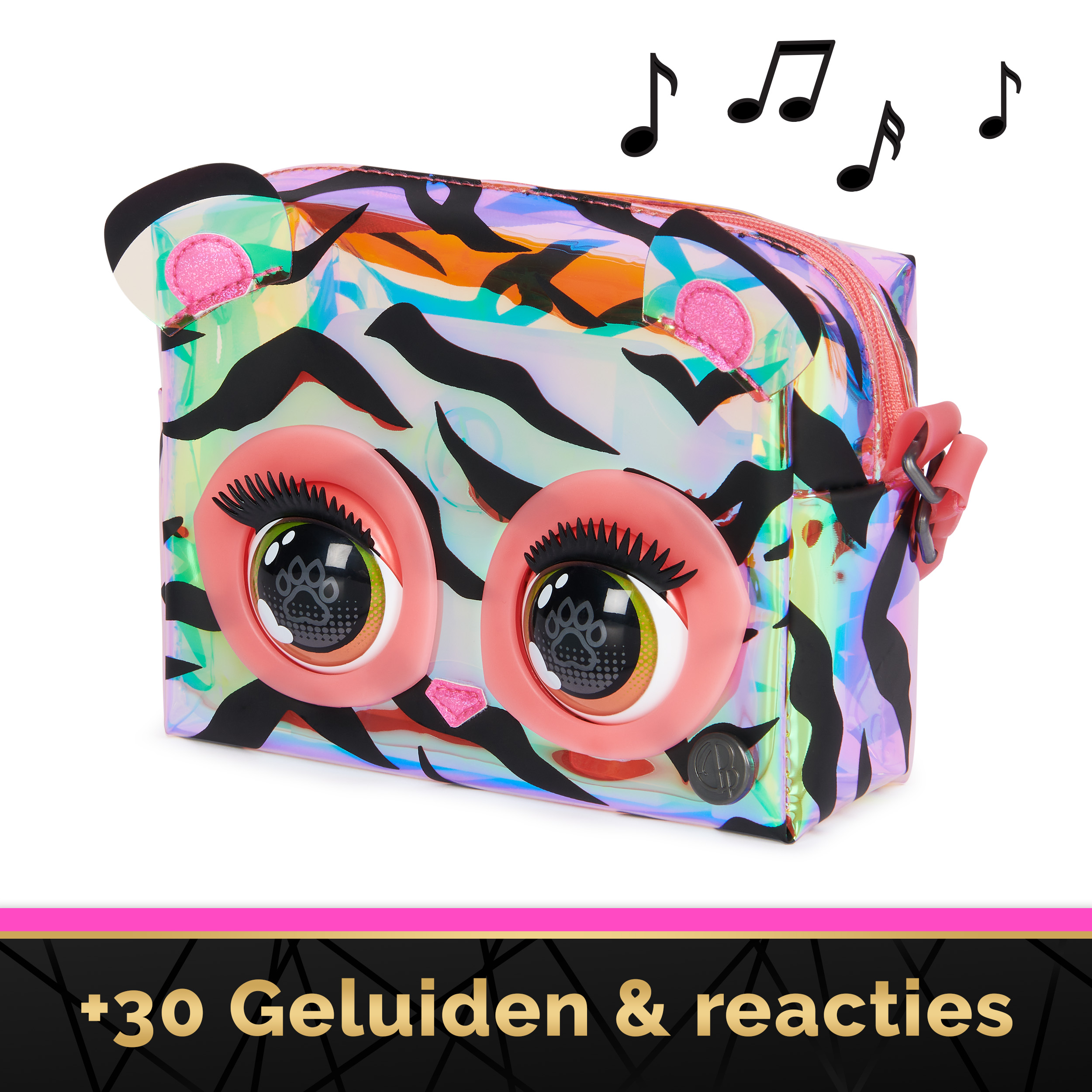 Purse Pets Holographischer Tiger, Tasche