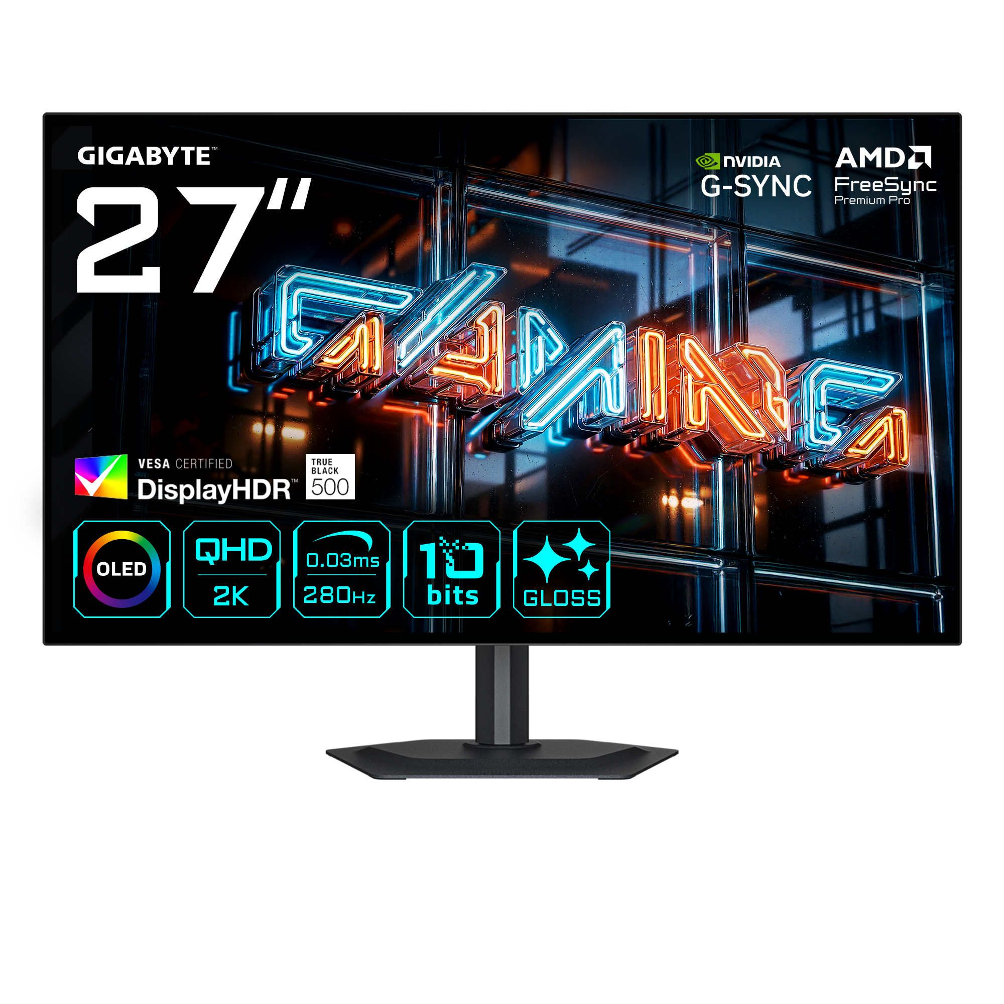 MO27Q28GR OLED, Gaming-Monitor
