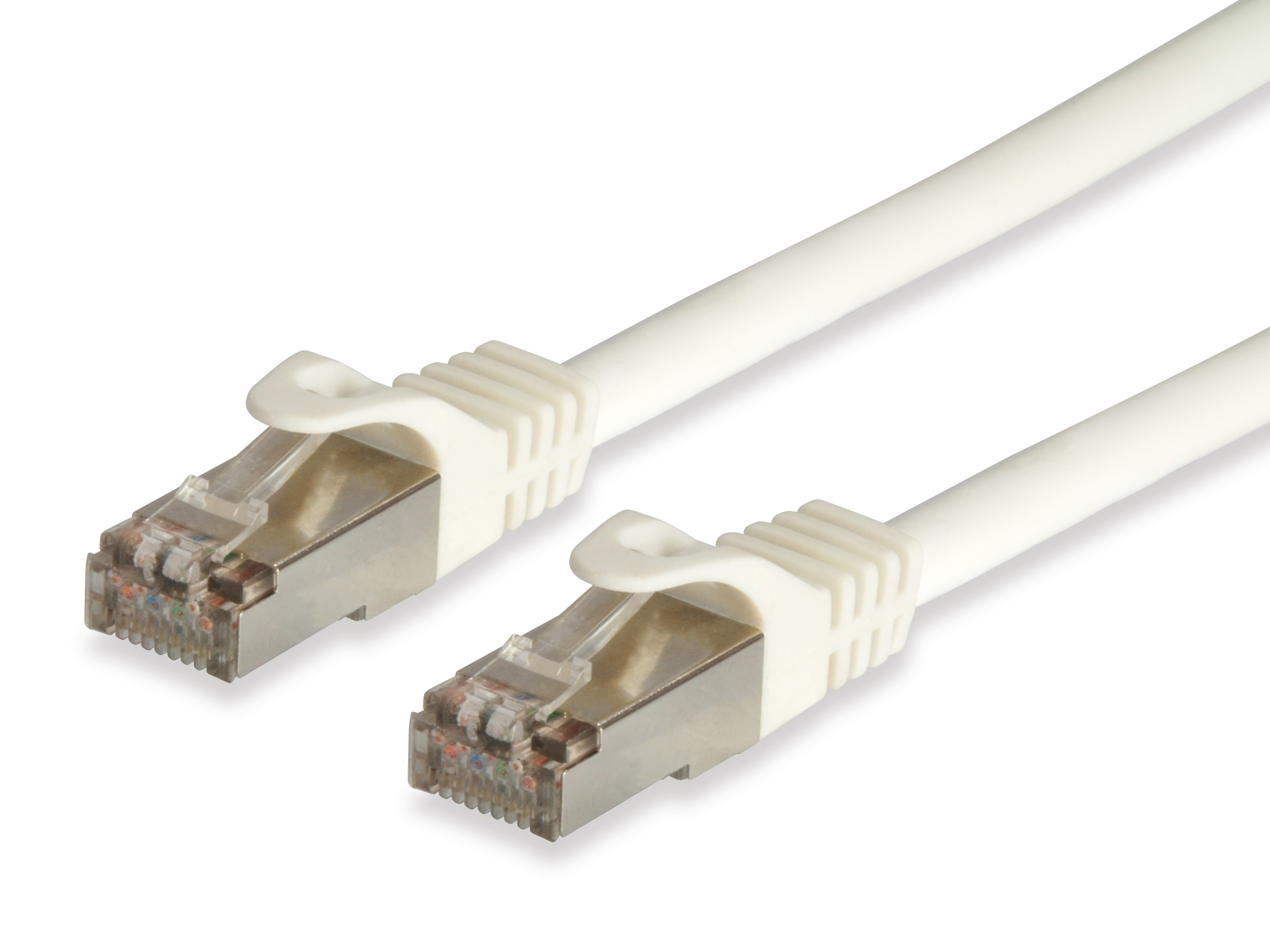 Equip Patchkabel Cat6A S/FTP 2xRJ45 3.00m weiÃ Cat7ProLSZH Polybeutel