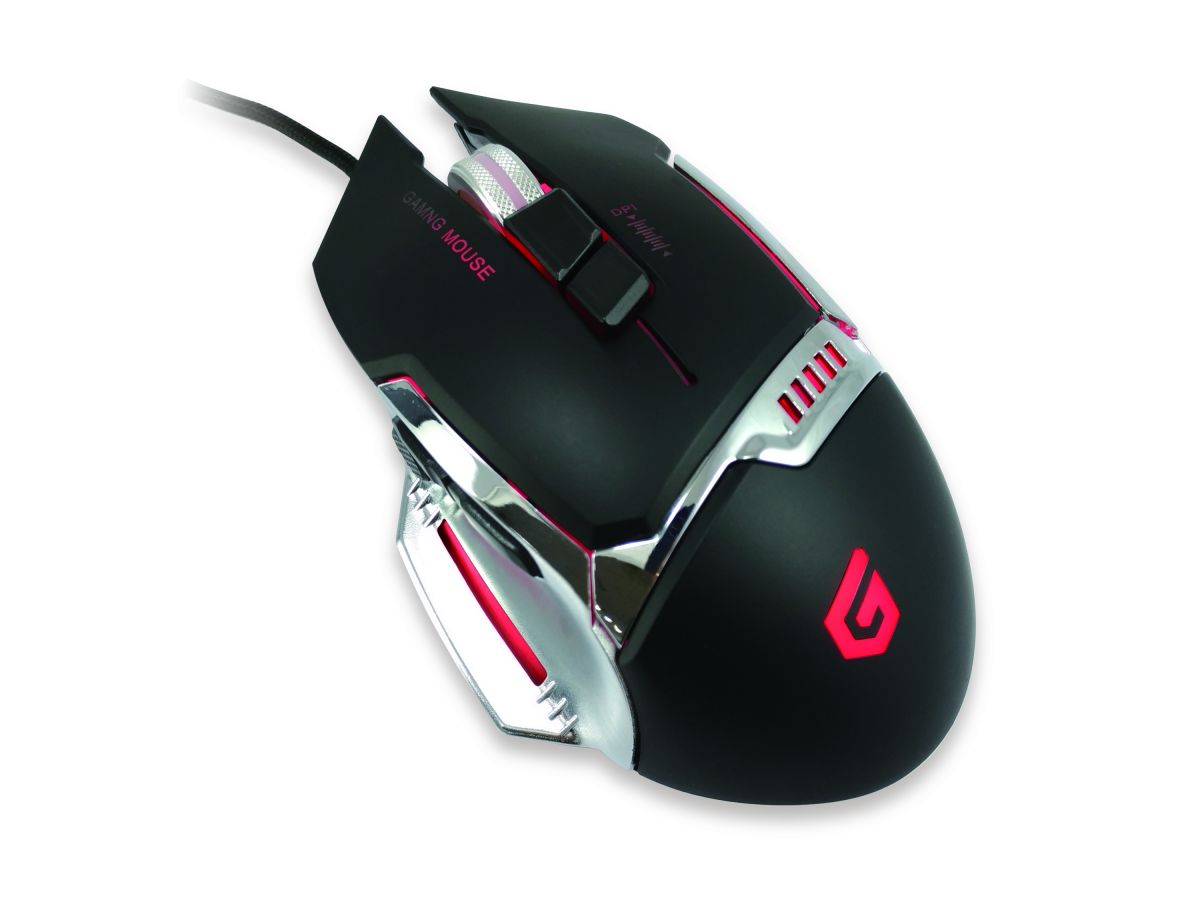CONCEPTRONIC Gaming Maus USB/4000DPI/IC/8Buttons 1.60m sw