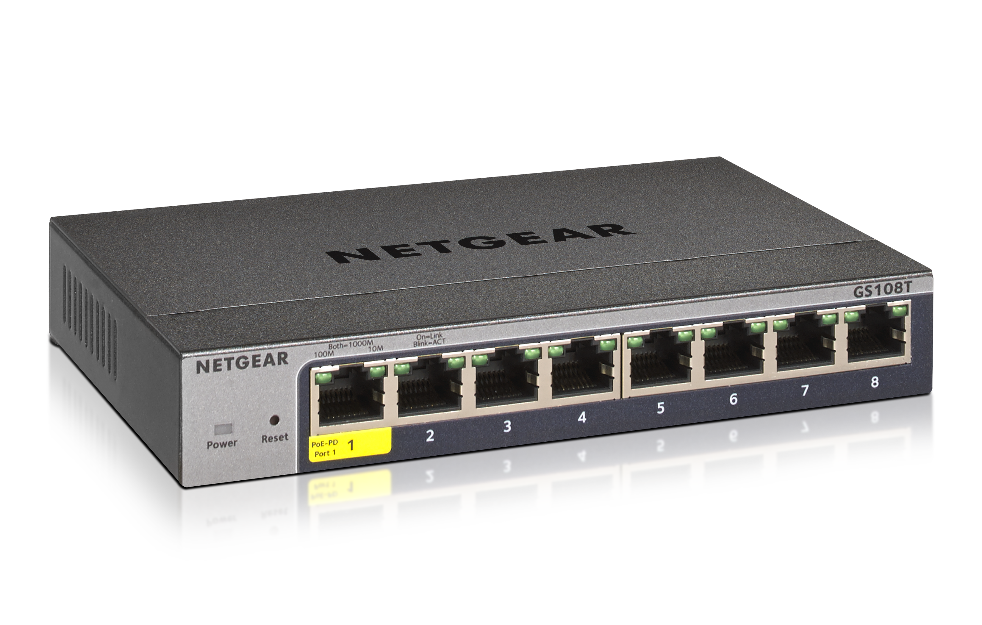 NETGEAR Switch 8x GE GS108T-300PES