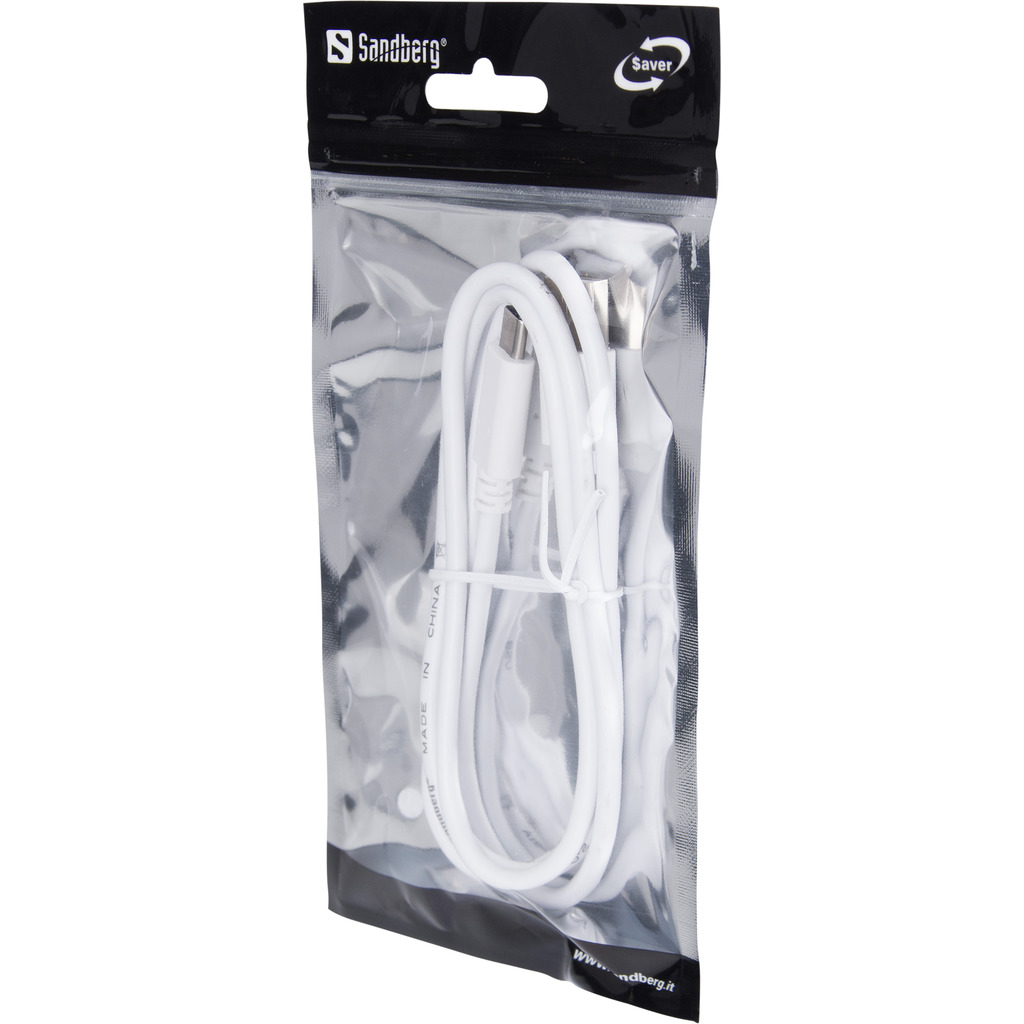 SANDBERG SAVER USB-C 3.1 - USB-A 3.0 1M