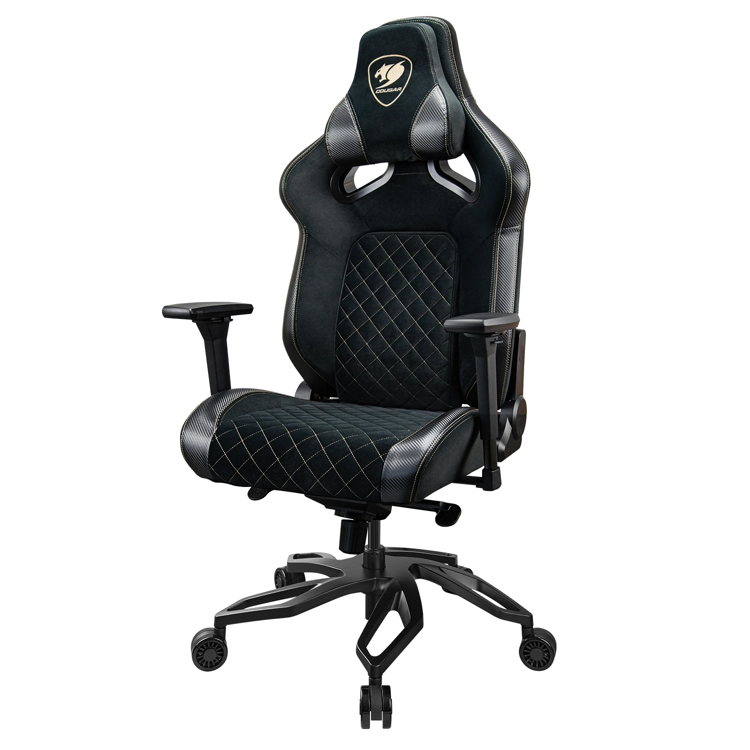 COUGAR Gaming-Stuhl Titan Pro V2 Gold F, Schwarz