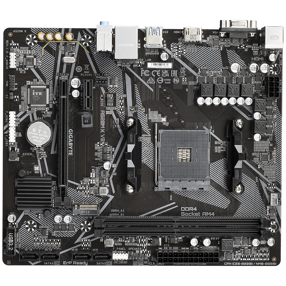 Gigabyte GA-A520M K V2 (AM4) (D)