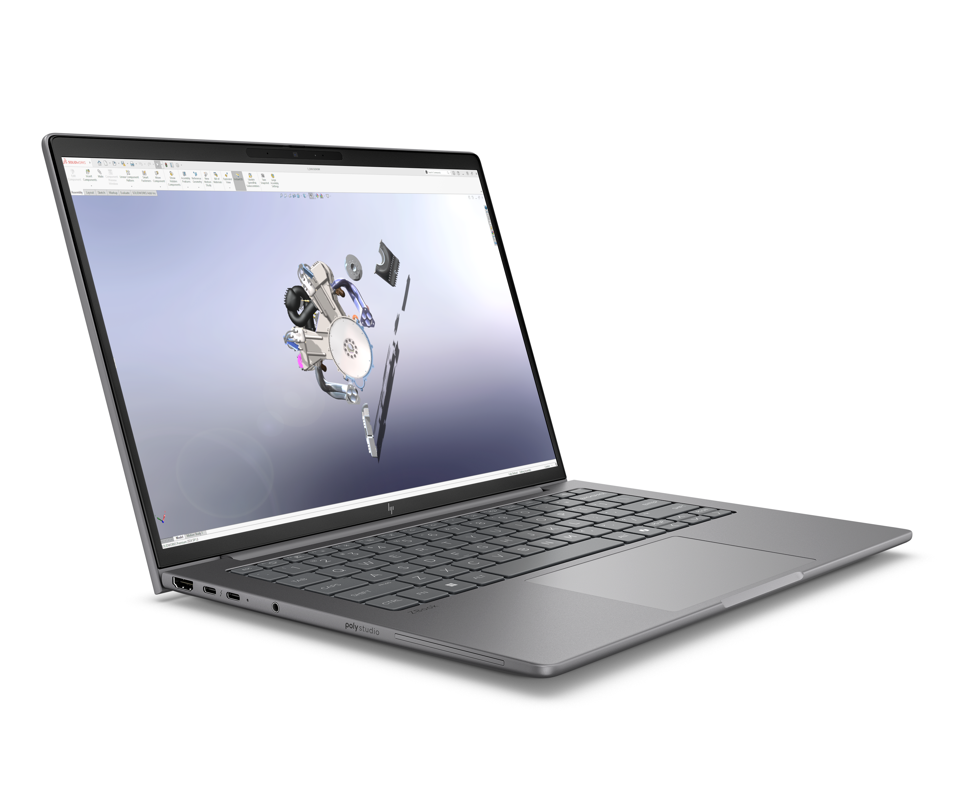 HP ZBook 8 G1i Intel Core Ultra 9 285H 35,56cm 14Zoll 2,5k 64GB 1TB/SSD W11P 3J Gar (DE)