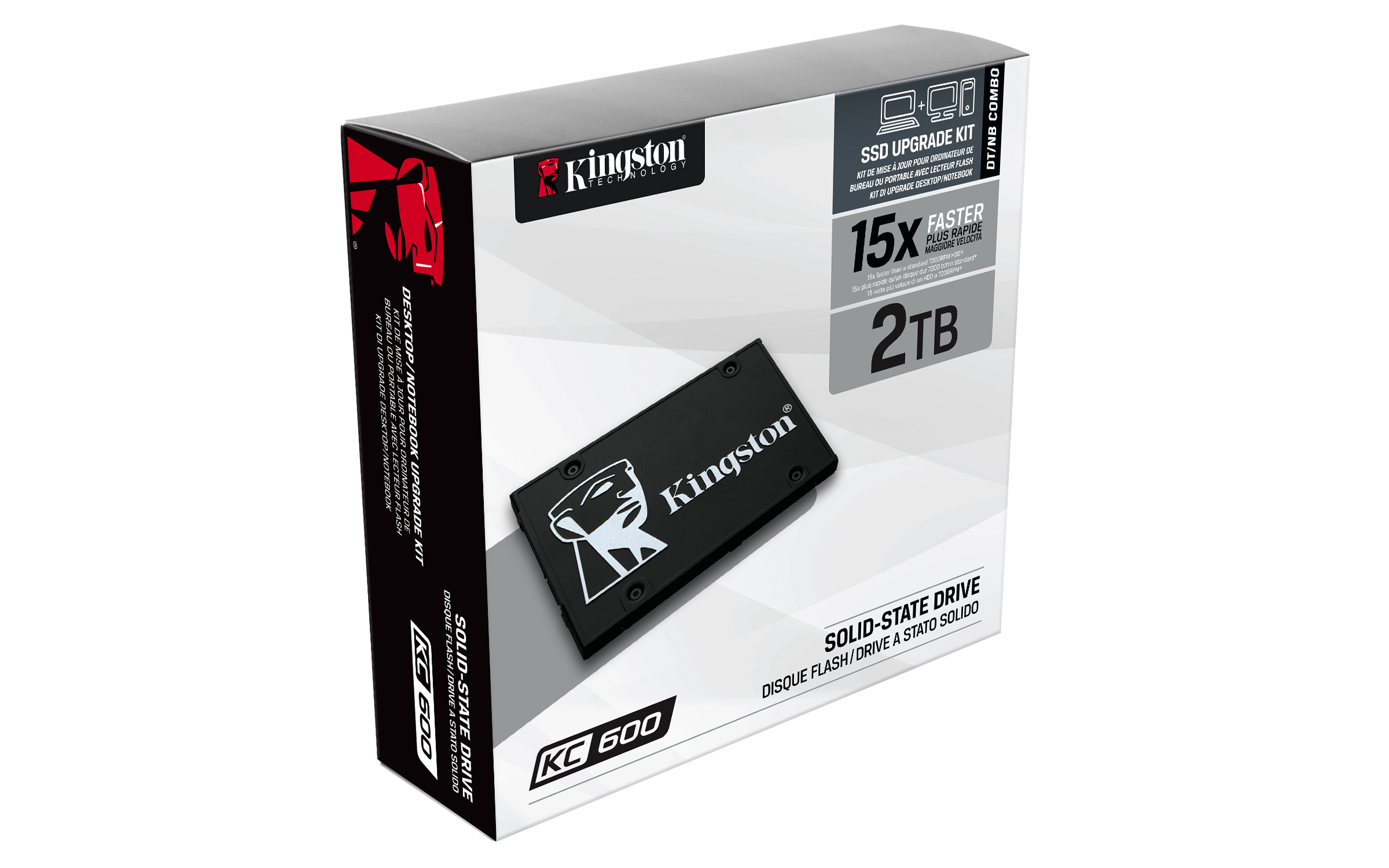 KINGSTON 2048GB SSD KC600 SATA3 6,35cm 2,5Zoll