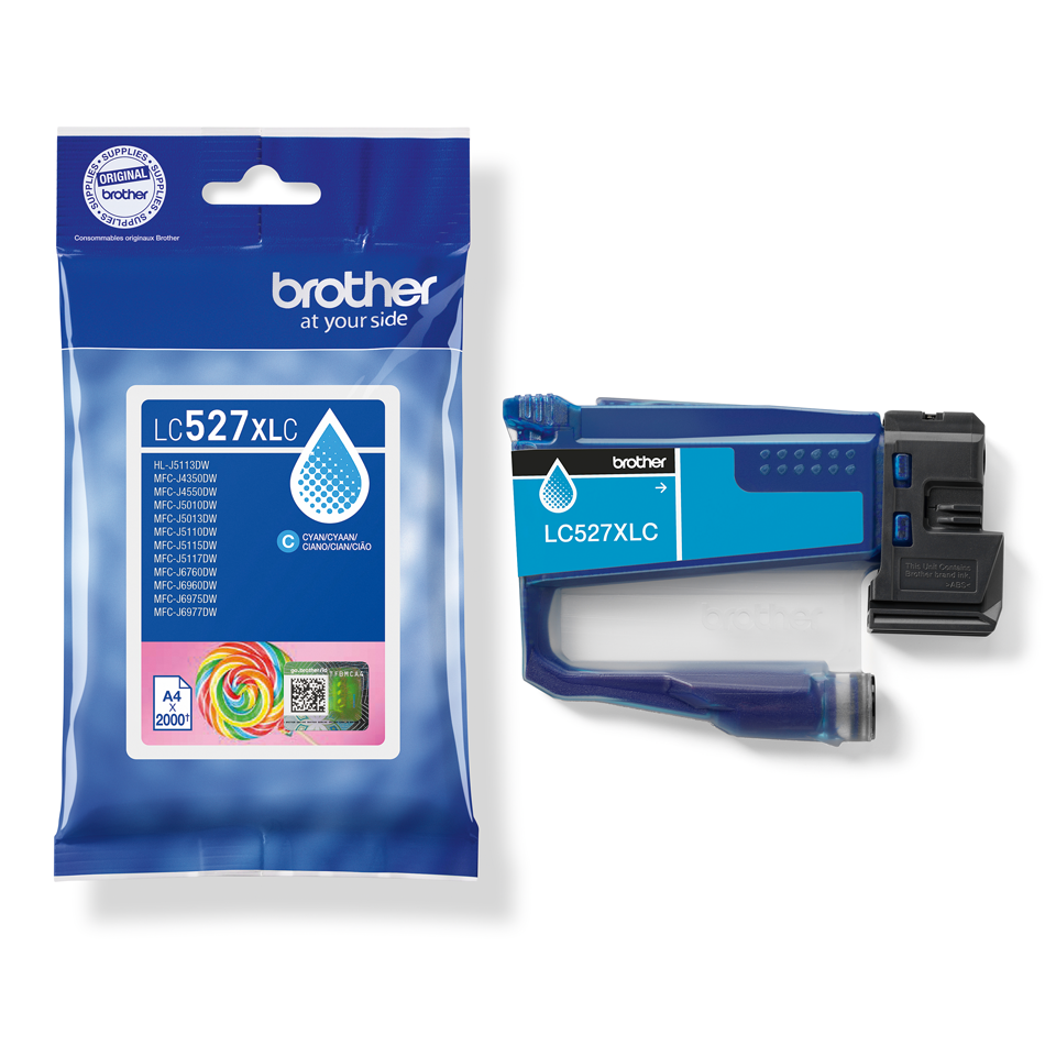 brother LC-527XLC cyan Druckerpatrone