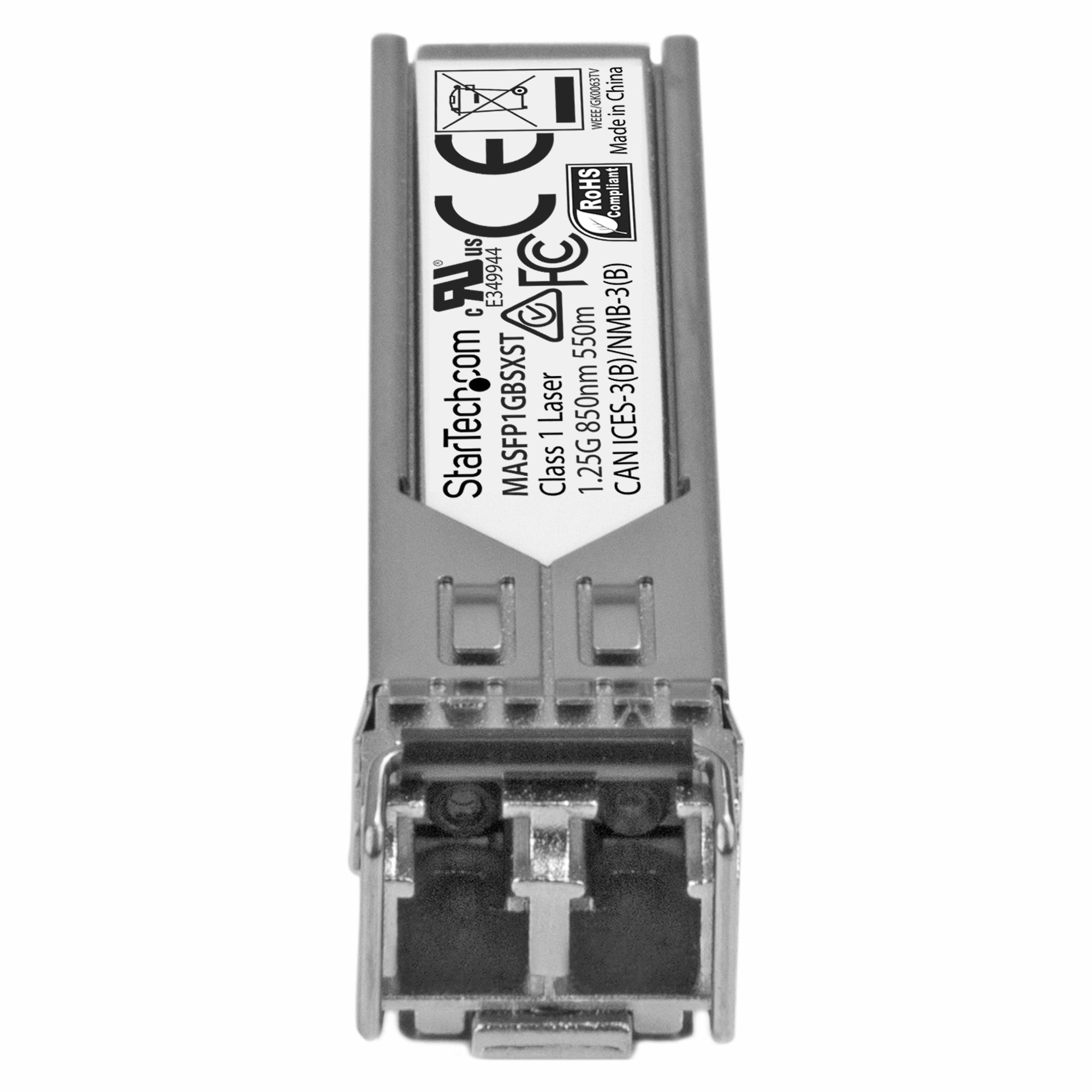 STARTECH.COM Cisco Meraki MA-SFP-1GB-SX kompatible SFP - Gigabit Fiber 1000Base-SX SFP Transceiver Modul - MM LC - 550m - 850nm