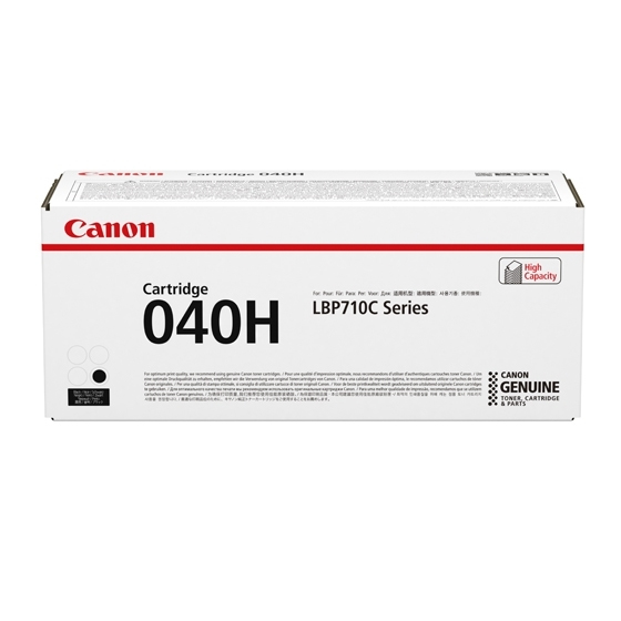 CANON 040HBK Toner fuer LBP710Cx/712Cx schwarz Standardkapazität 12.500 Seiten