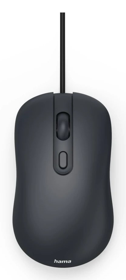hama CM-200 Maus kabelgebunden schwarz