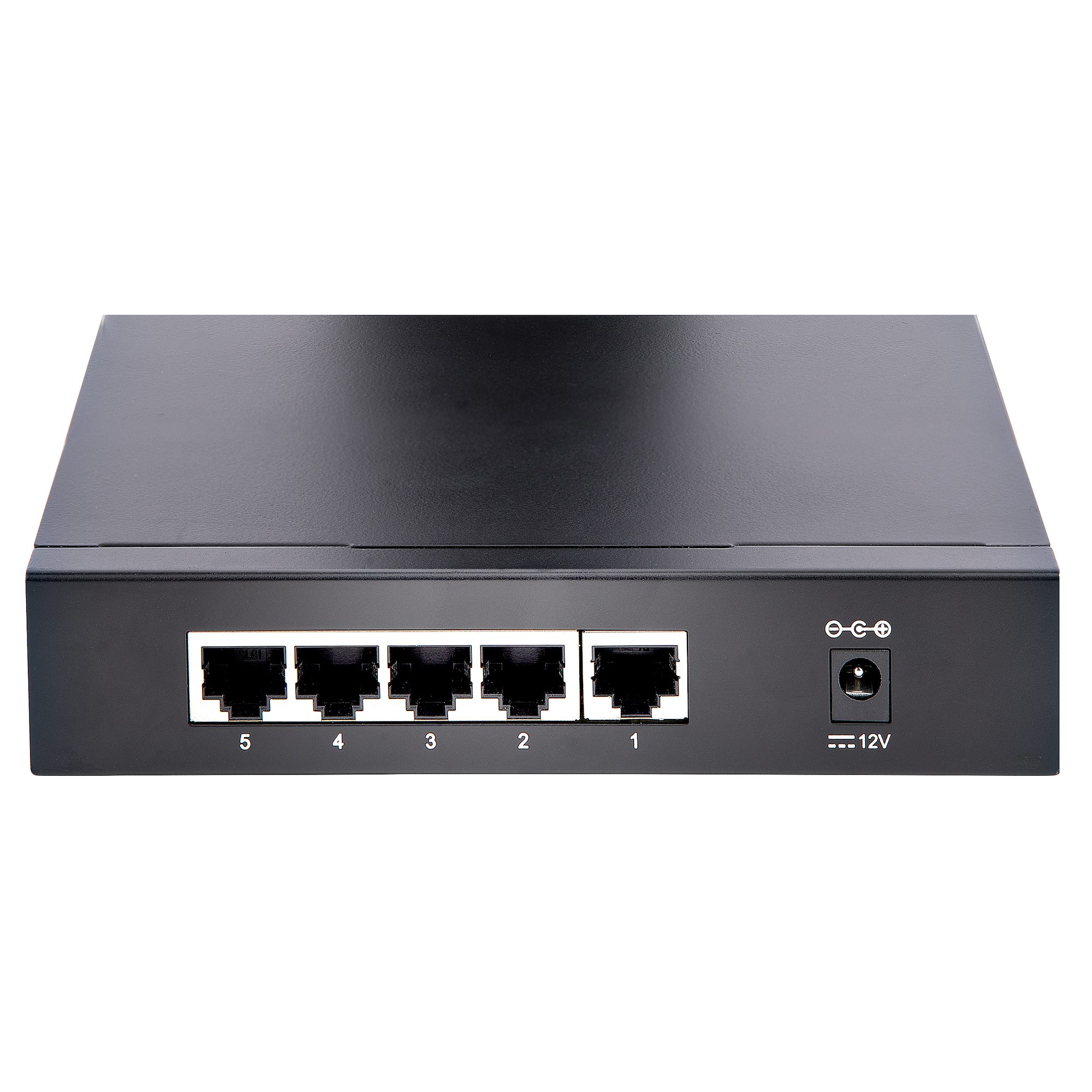 UNMANAGED 2.5G SWITCH 5 PORT ALL-METAL CASE FANLESS WALL KIT
