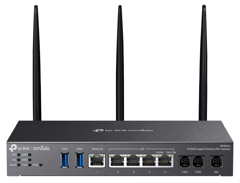 4G+ 1G RACKMOUNT DSL GATEWAY 1X 1G WAN 4X LAN 1X DSL 2X RJ11