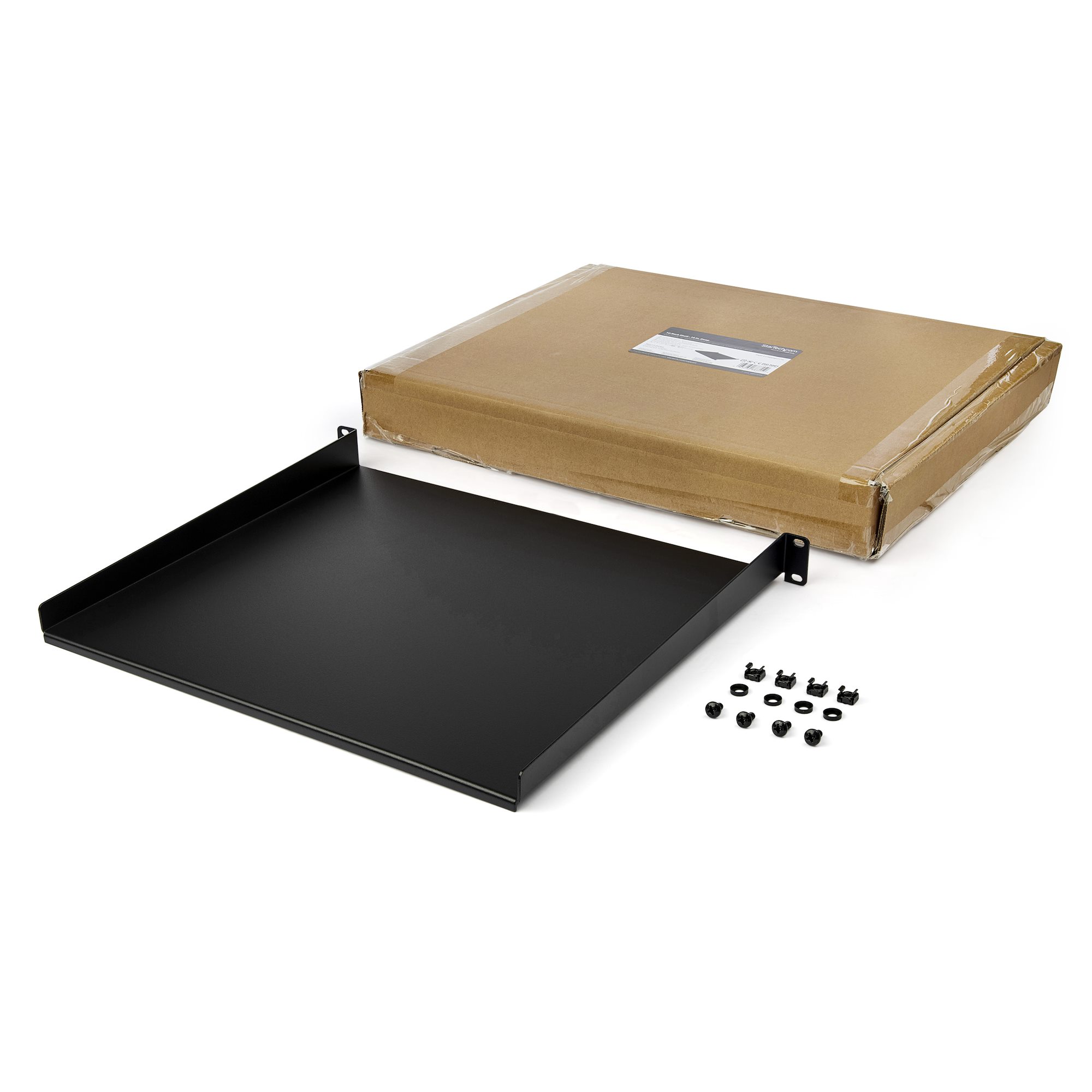 1U RACK SHELF - 16 IN. DEEP .