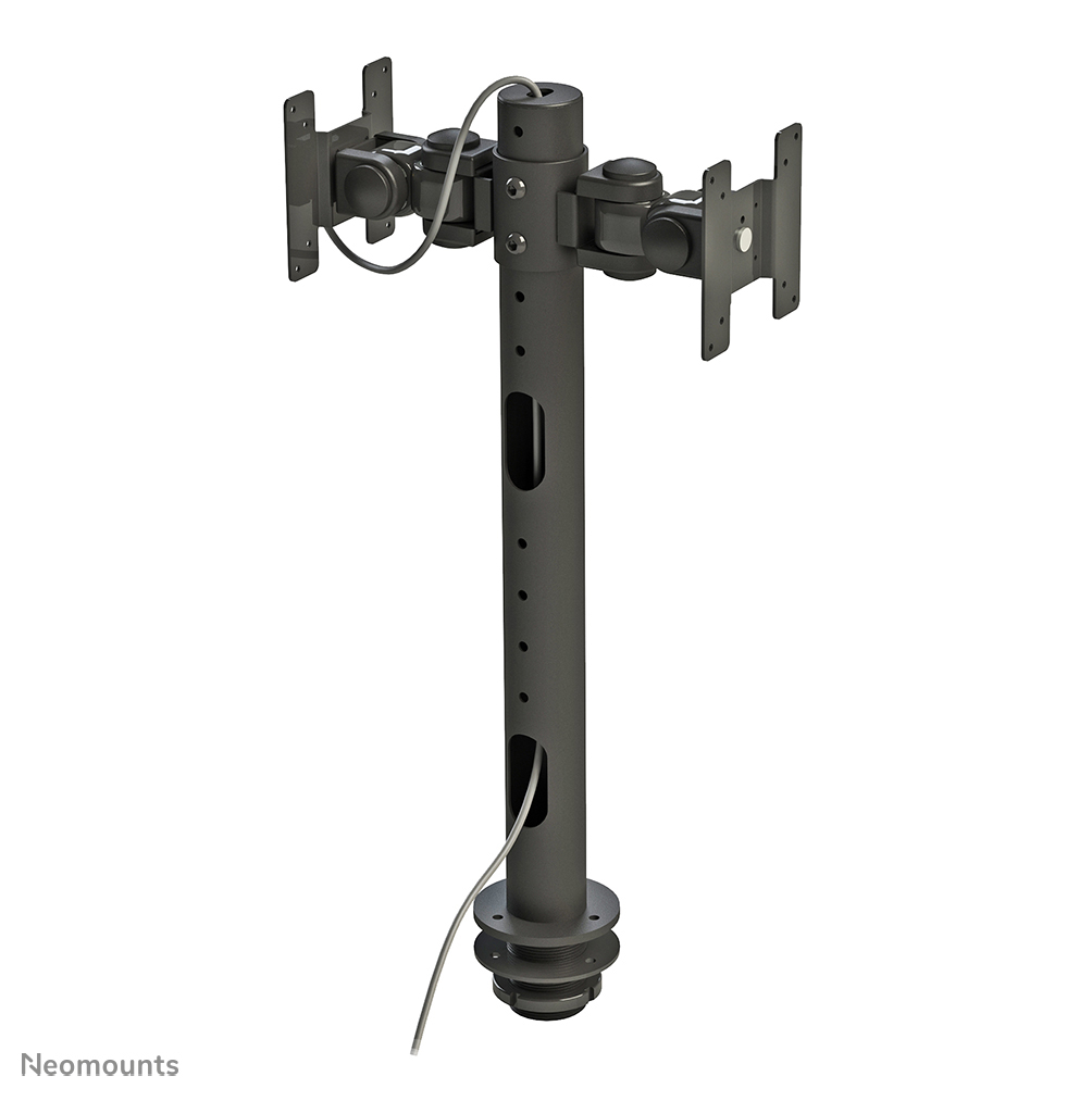 NEOMOUNTS FPMA-D050DBLACK Desk Mount doppelseitig 25,4-76,2cm 10-30Zoll 20kg 2pivot VESA 75x75 or 100x100mm tilt swivel r