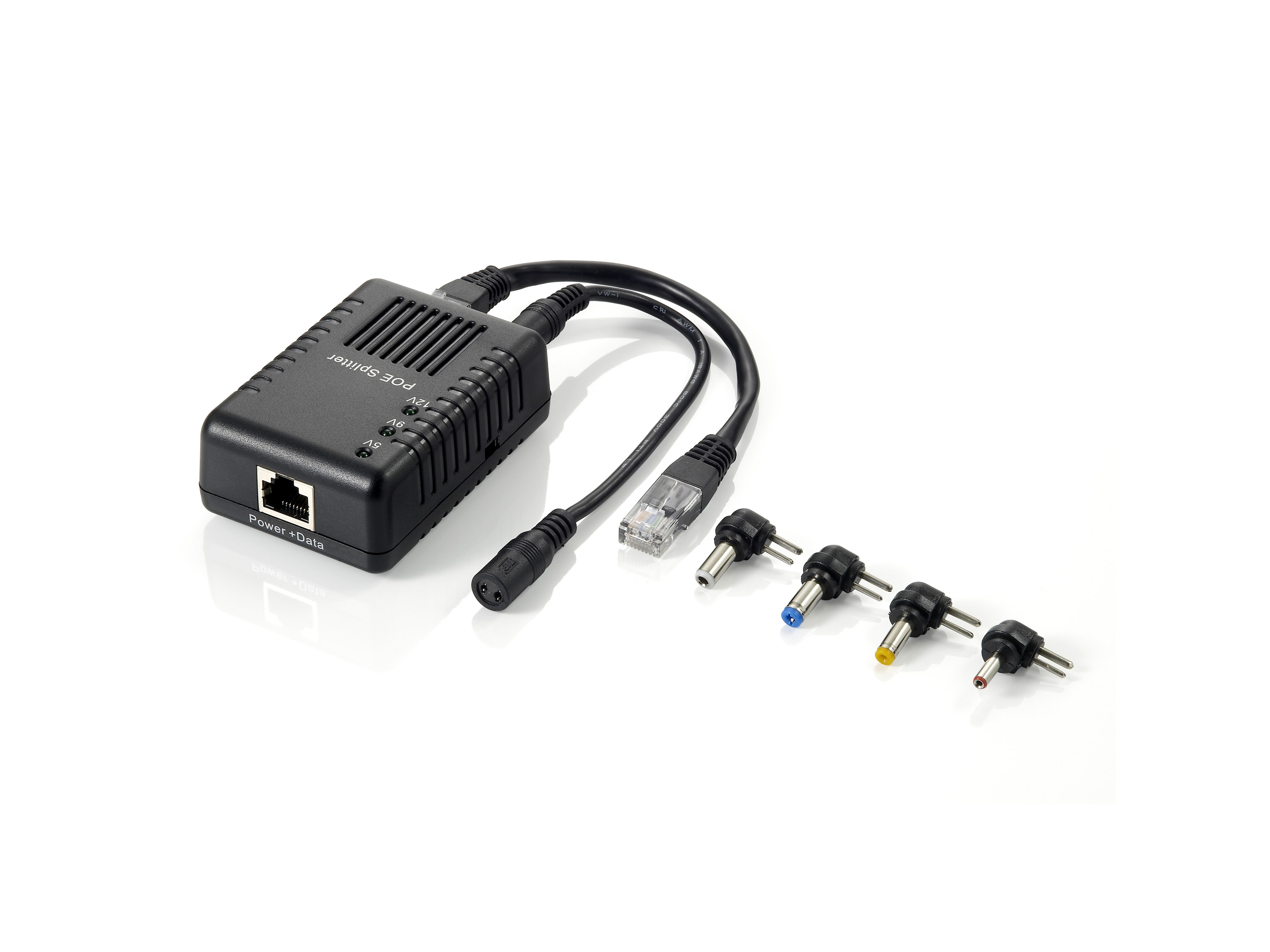 LevelOne PoE Fast-Ether.Splitter RJ45 100Mbps