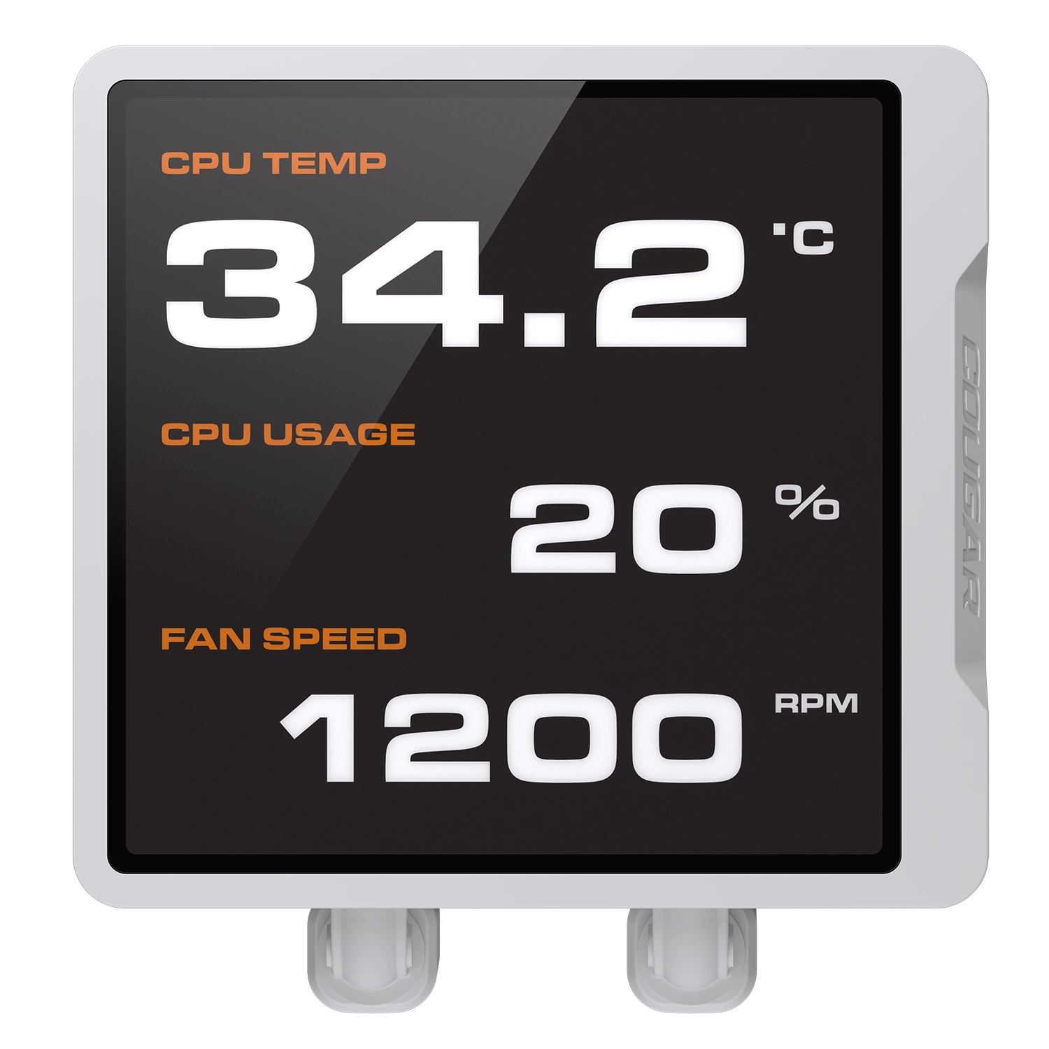 COUGAR CPU Wasserkühlung Poseidon Vistek Pro 360,ARGB,Weiß
