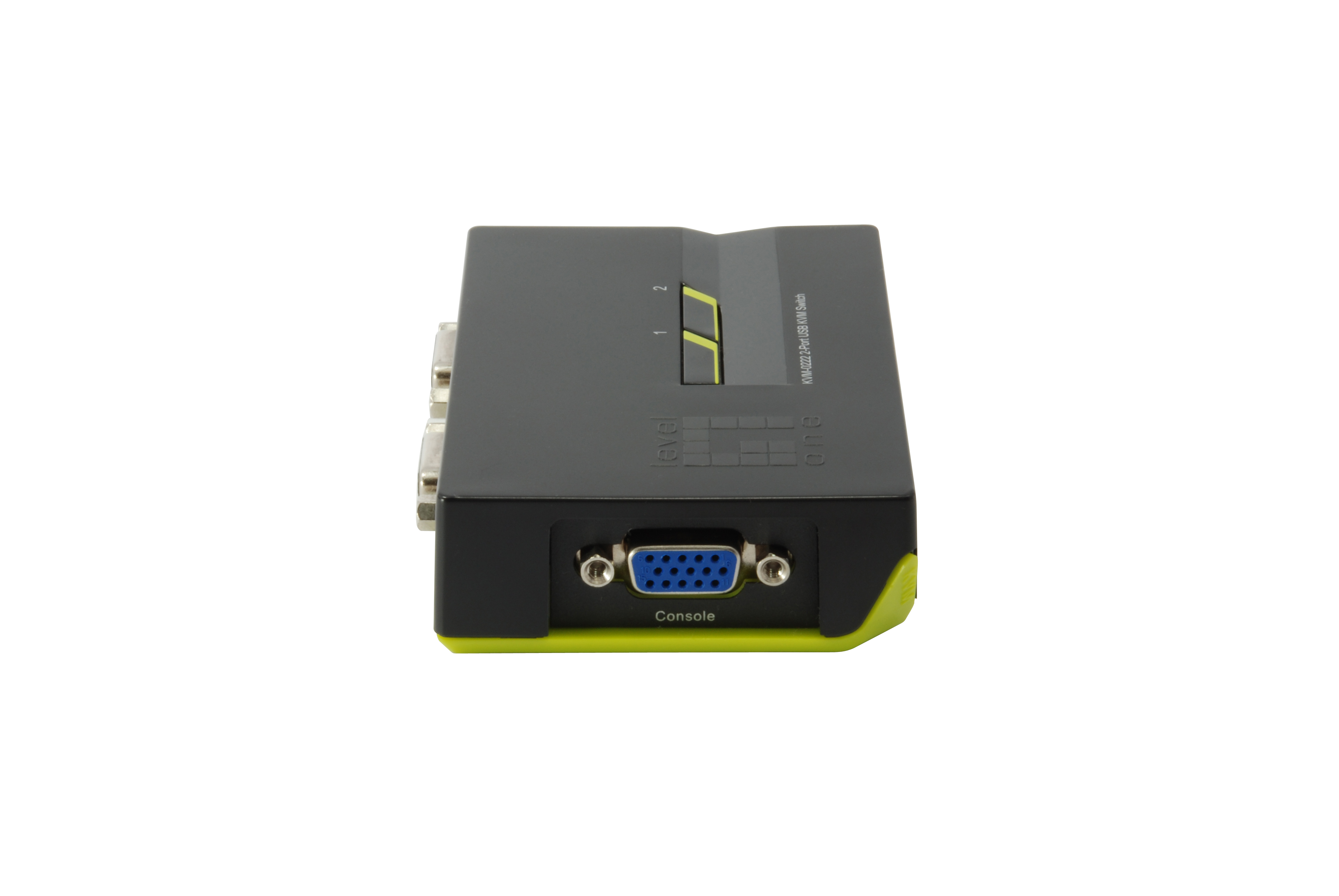 LevelOne KVM Switch 2-Port USB VGA sw
