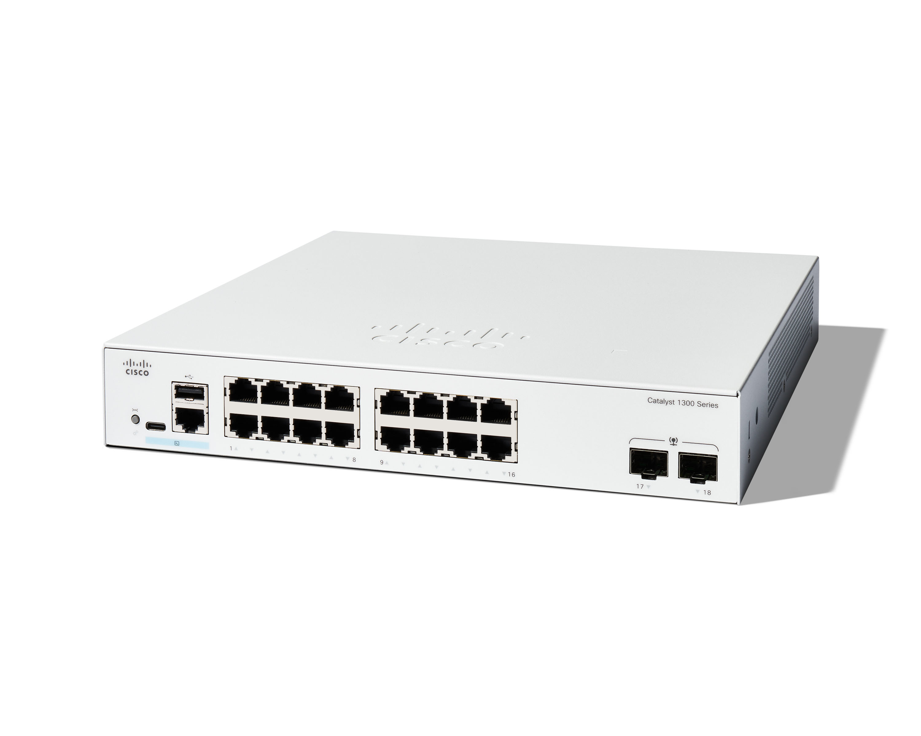 CATALYST 1300 16-PORT GE 2X1G SFP