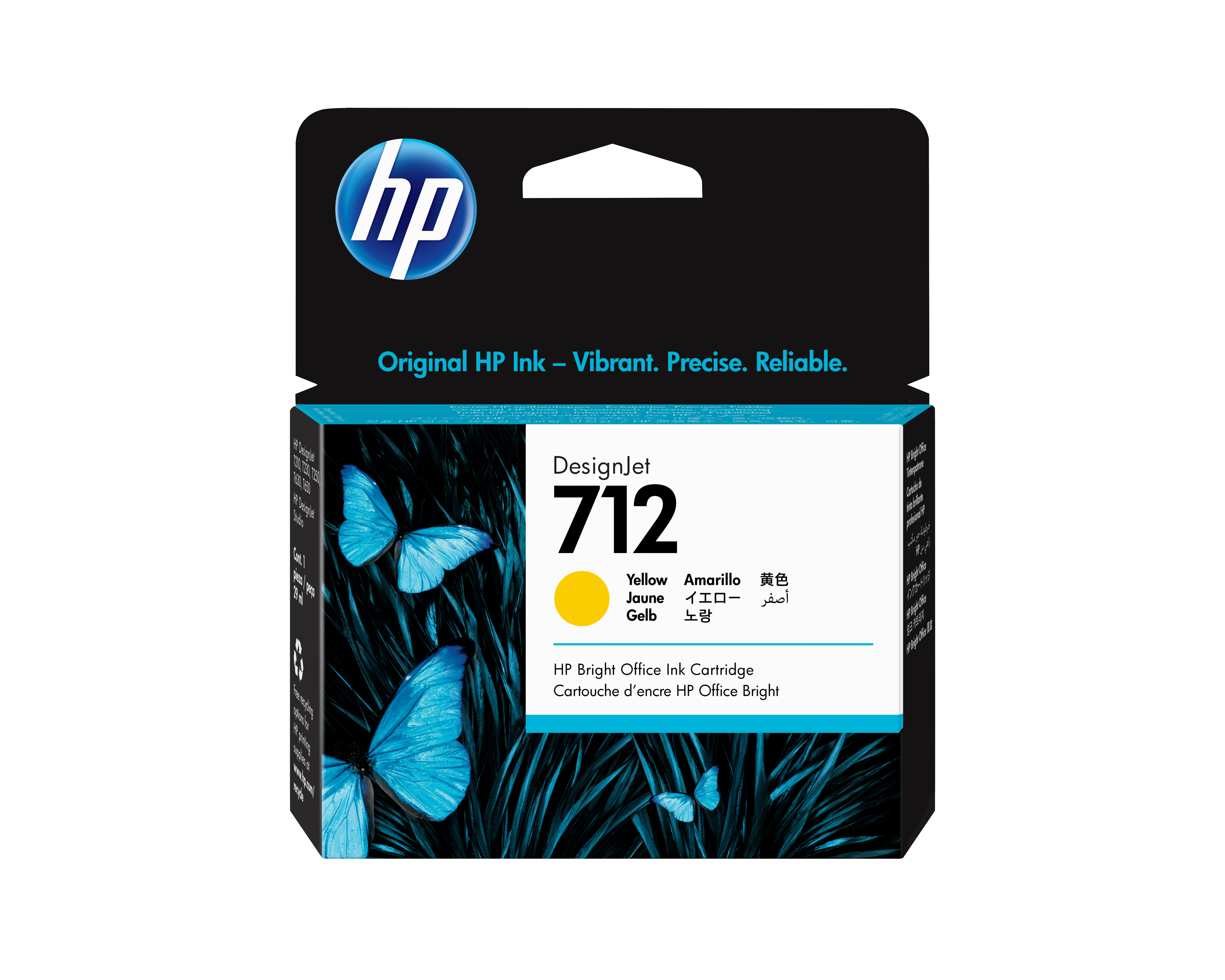 HP 712 Gelb Tintenpatrone
