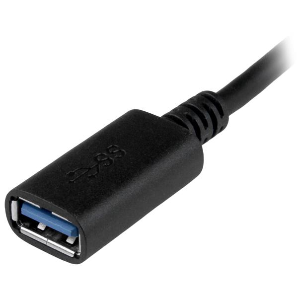 STARTECH.COM USB-C to USB-A Adapter Cable - M/F - 6in - USB 3.0