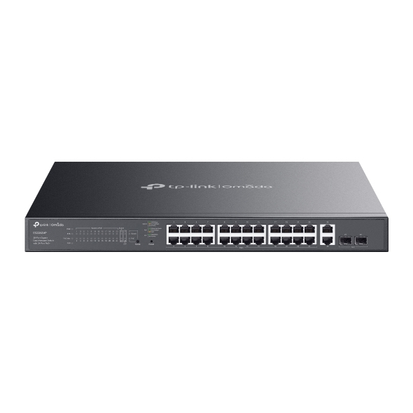 28-PORT 1G POE SWITCH EASY MANAGED WITH 24-PORT POE+