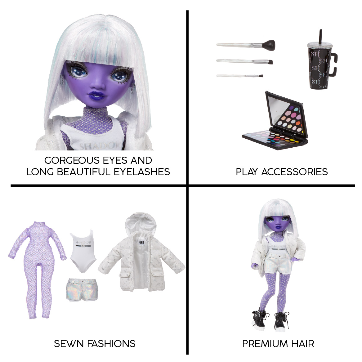 Shadow High S23 Fashion Doll - Dia Mante, Puppe