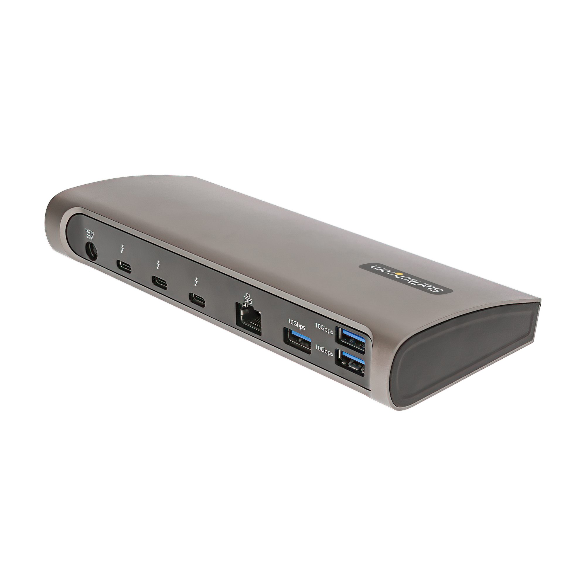 STARTECH.COM Thunderbolt 4 Dock 96W PD Single 8K or Dual Monitor 4K 60Hz 3x TB4/USB4 4x USB-A SD GbE 0.8m TB4 Dock Cable